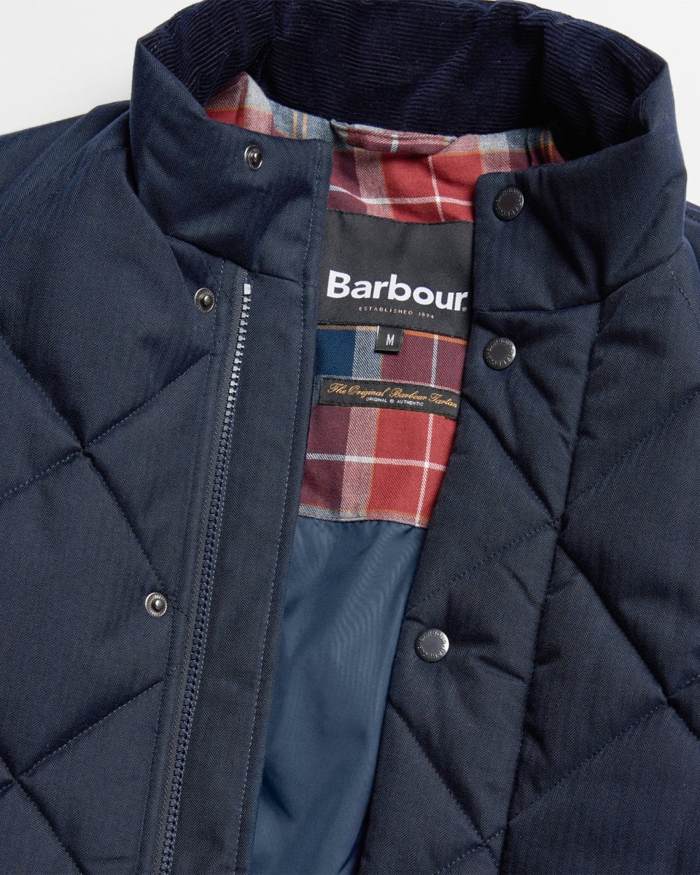 Barbour Stanford Chelsea Mens Long Quilted Jacket - Image 8
