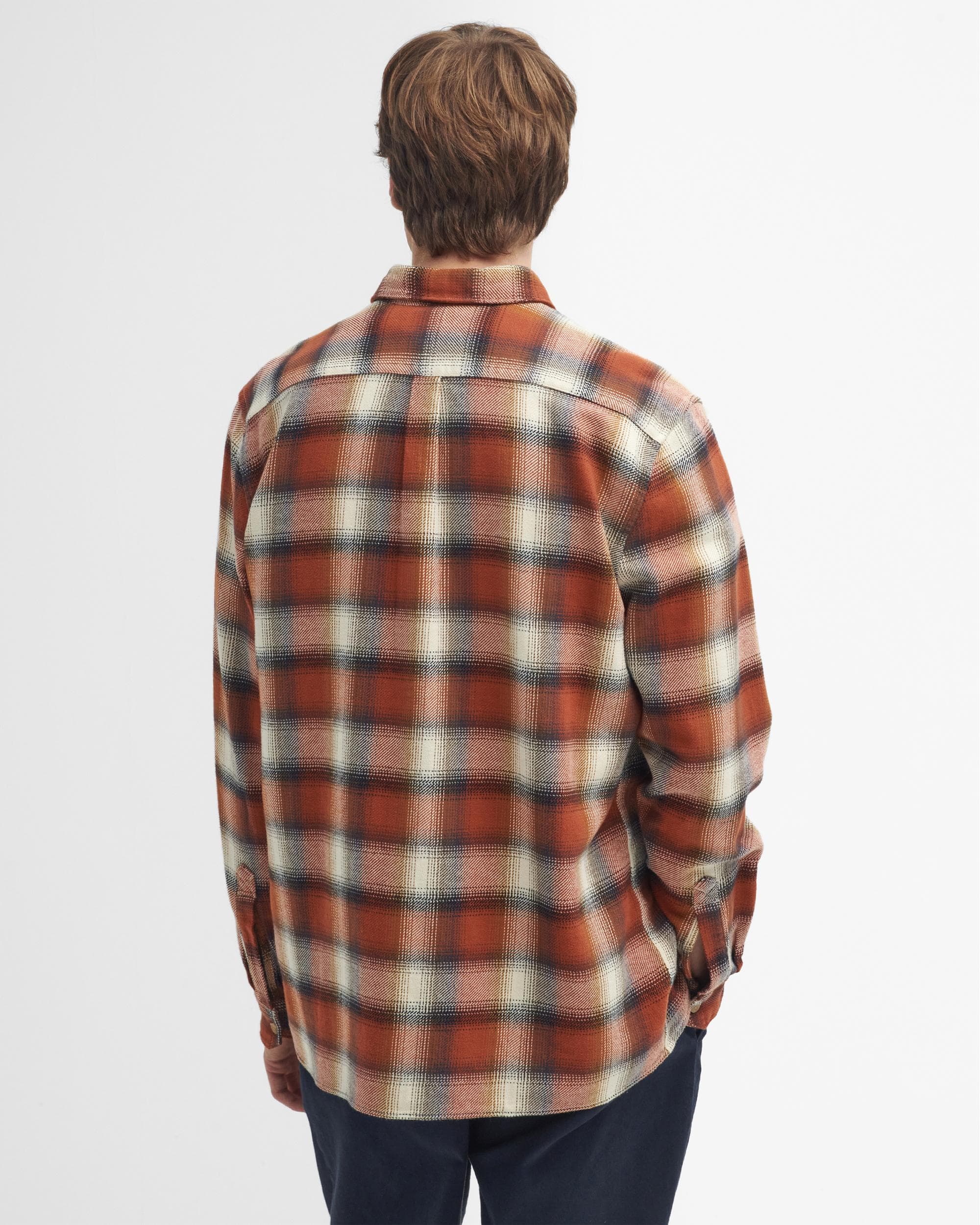 Barbour Stonebank Mens Relaxed Long Sleeve Checked Shirt - Image 4