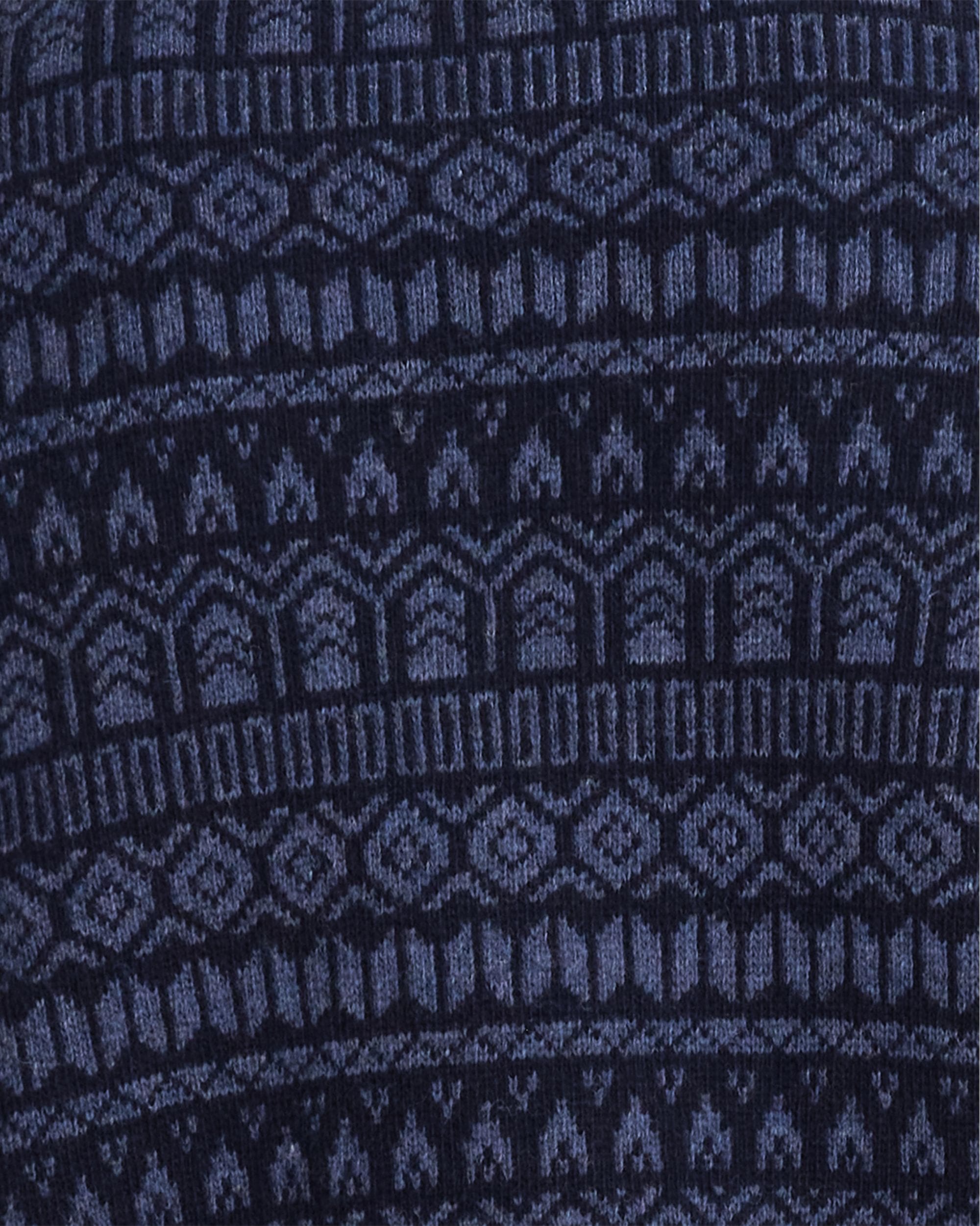 Barbour Stonebeck Mens Fair Isle Crew Neck Sweater - Image 6