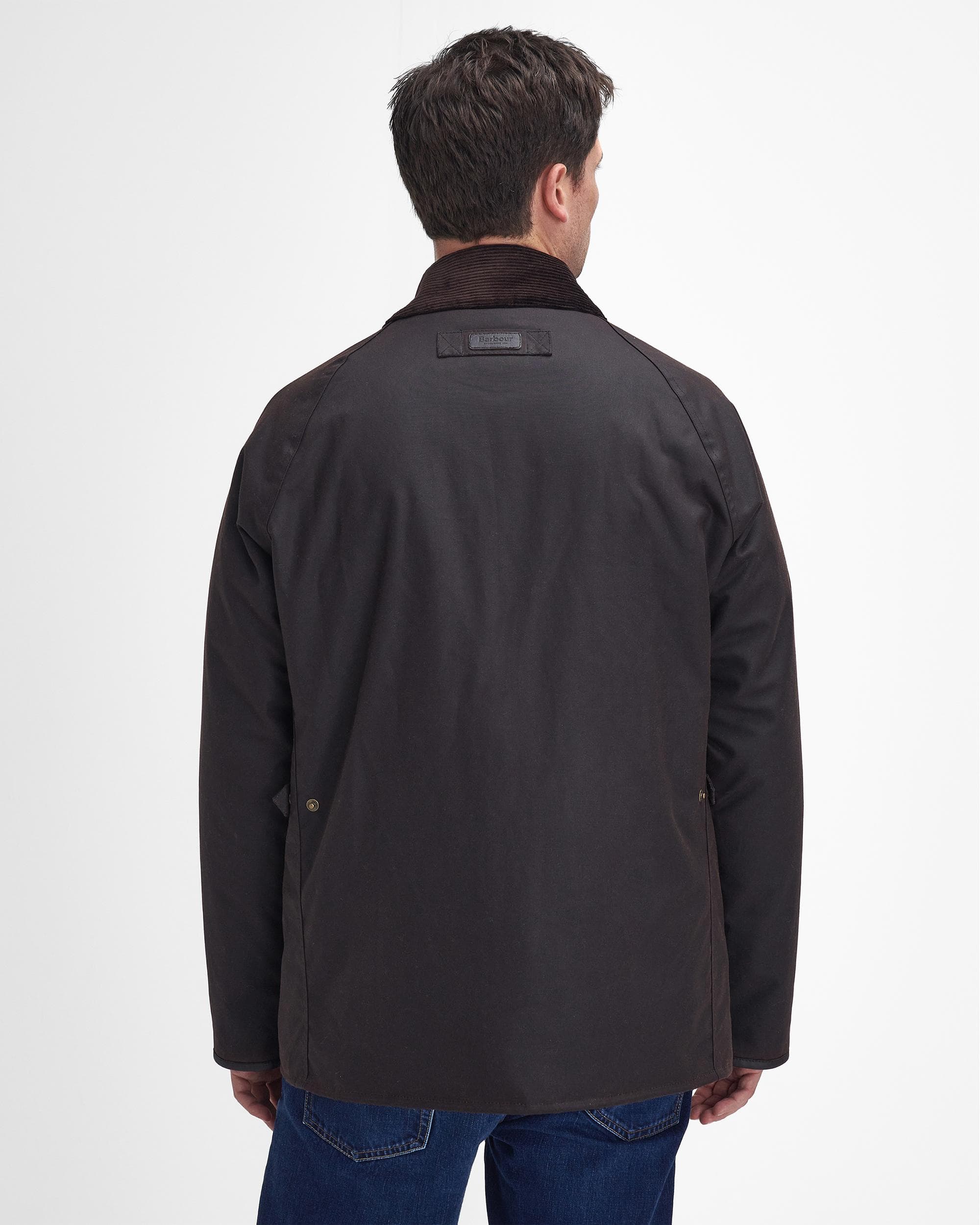Barbour Stratford Tattersall Mens Wax Jacket - Image 5