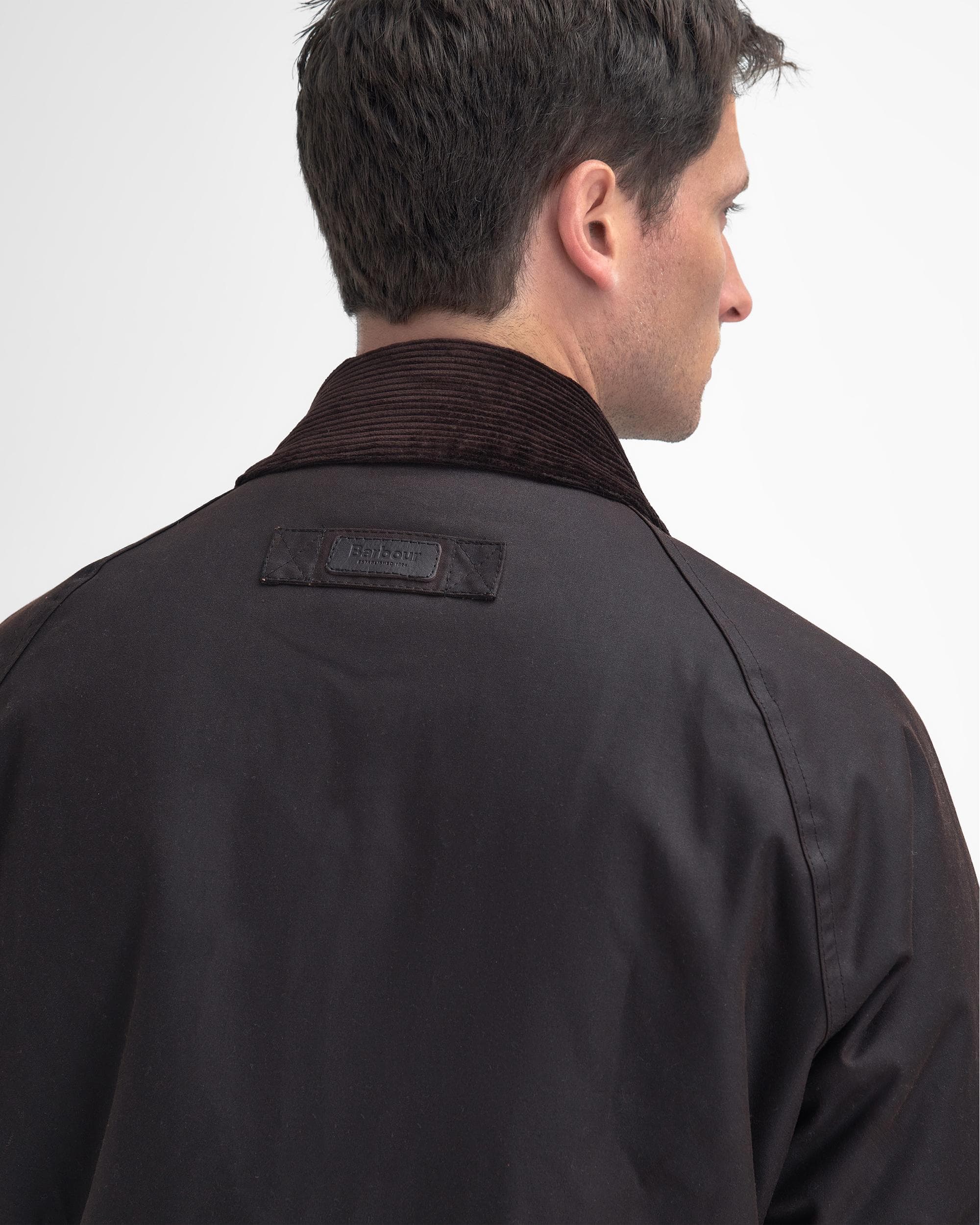 Barbour Stratford Tattersall Mens Wax Jacket - Image 6