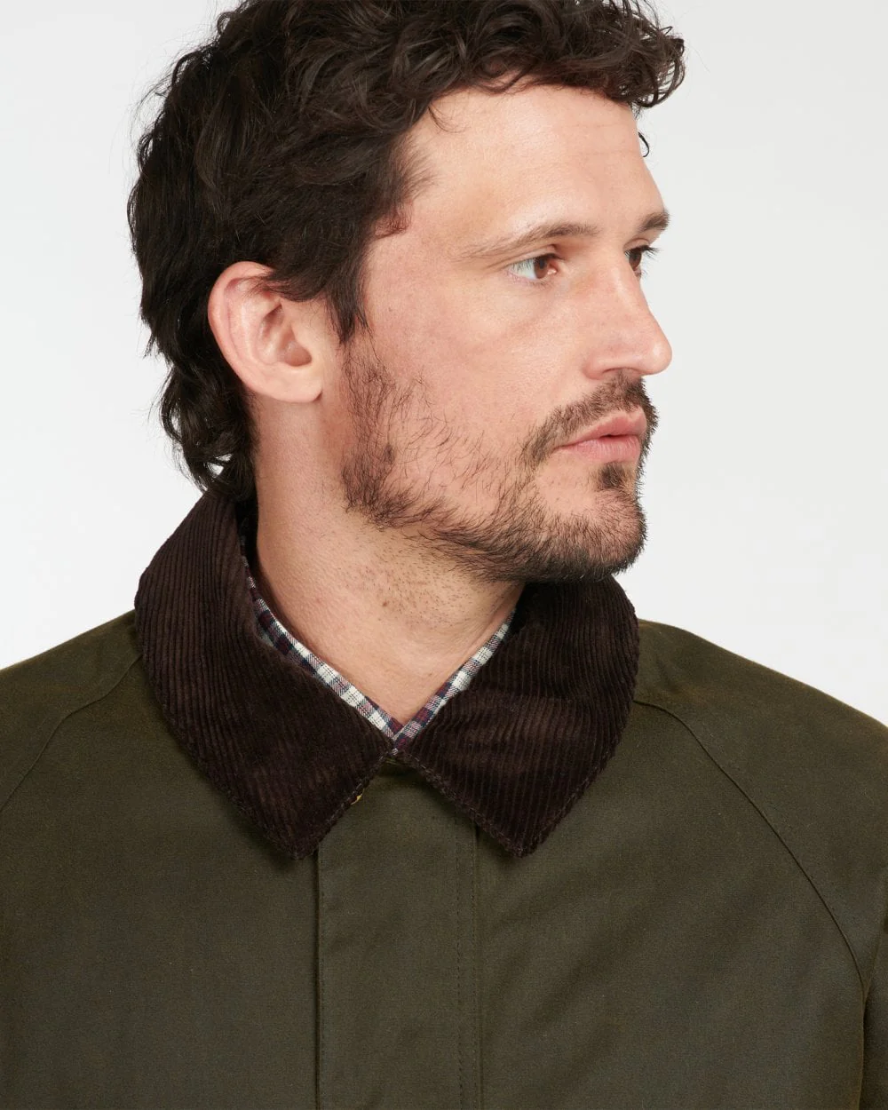 Barbour Stratford Wax Mens Jacket - Image 2