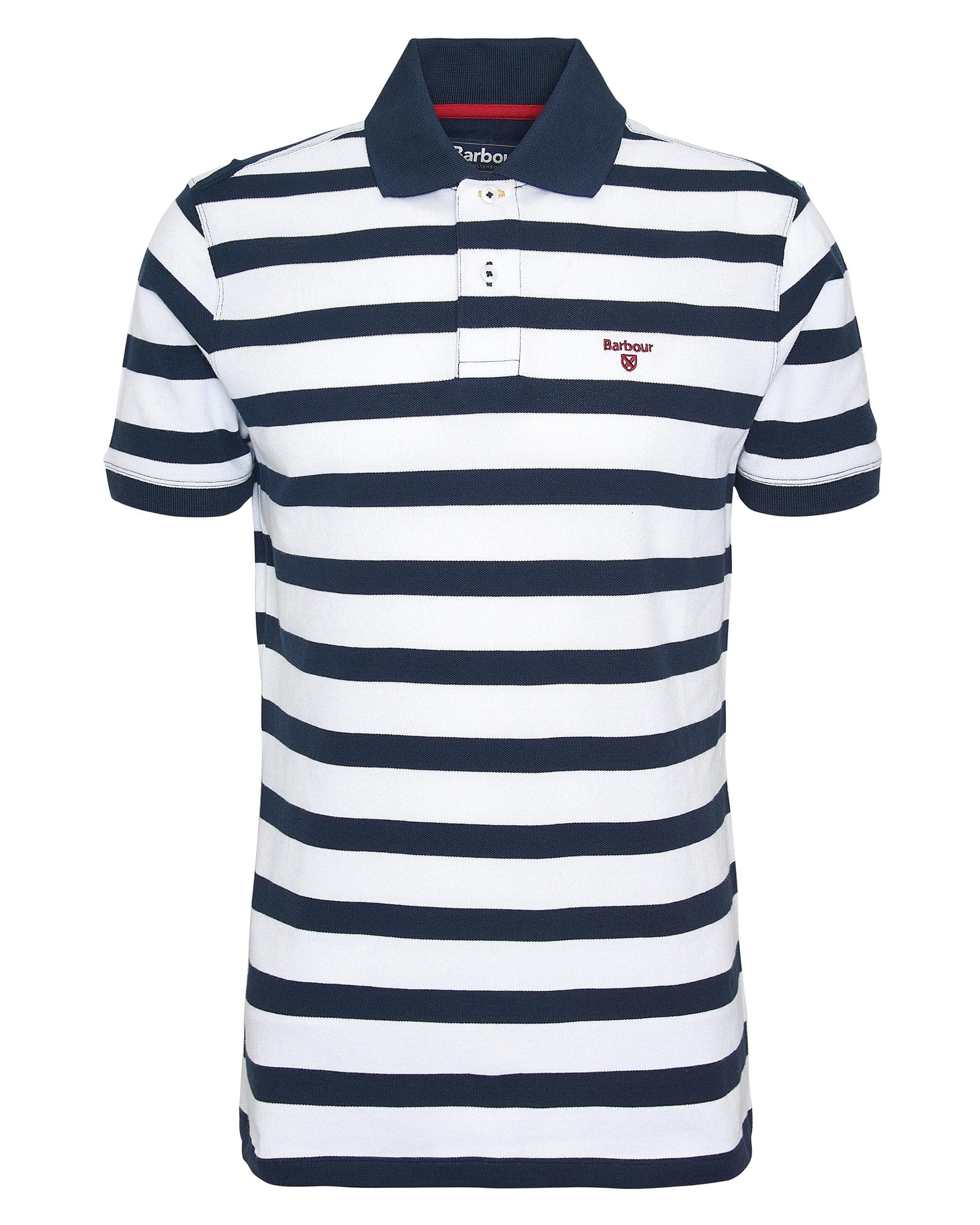 Barbour Stripe Mens Tailored Sports Polo - Image 7