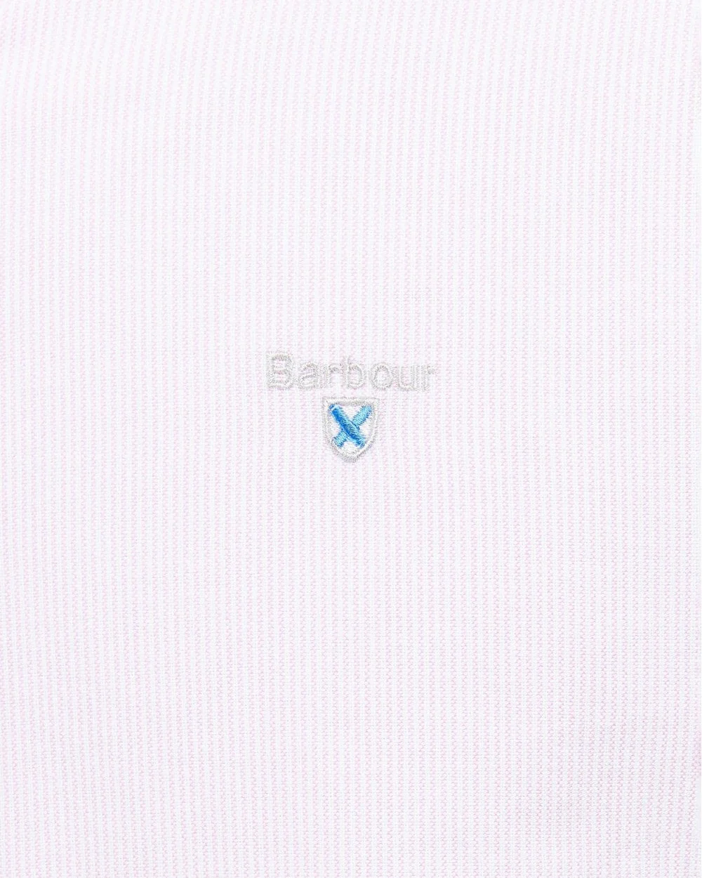 Barbour Striped Oxtown Long Sleeve Mens Tailored Shirt - Pink - Image 5