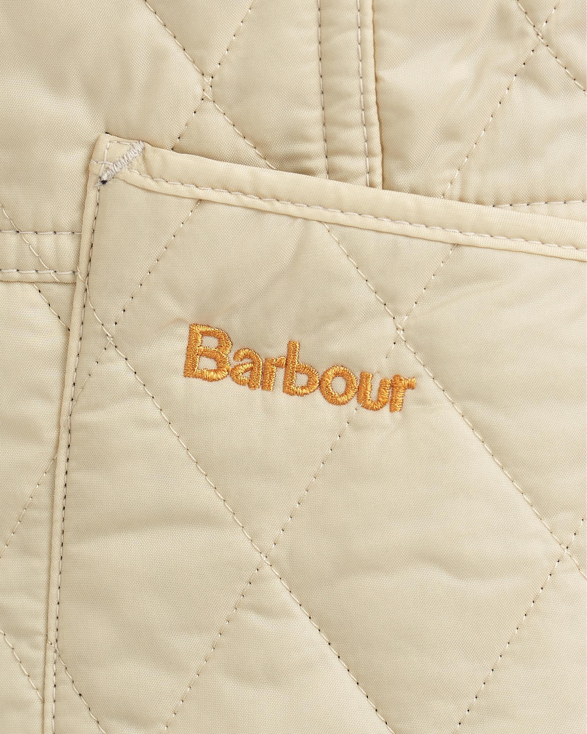 Barbour Summer Liddesdale Womens Jacket - Pearl/Navy - Image 6
