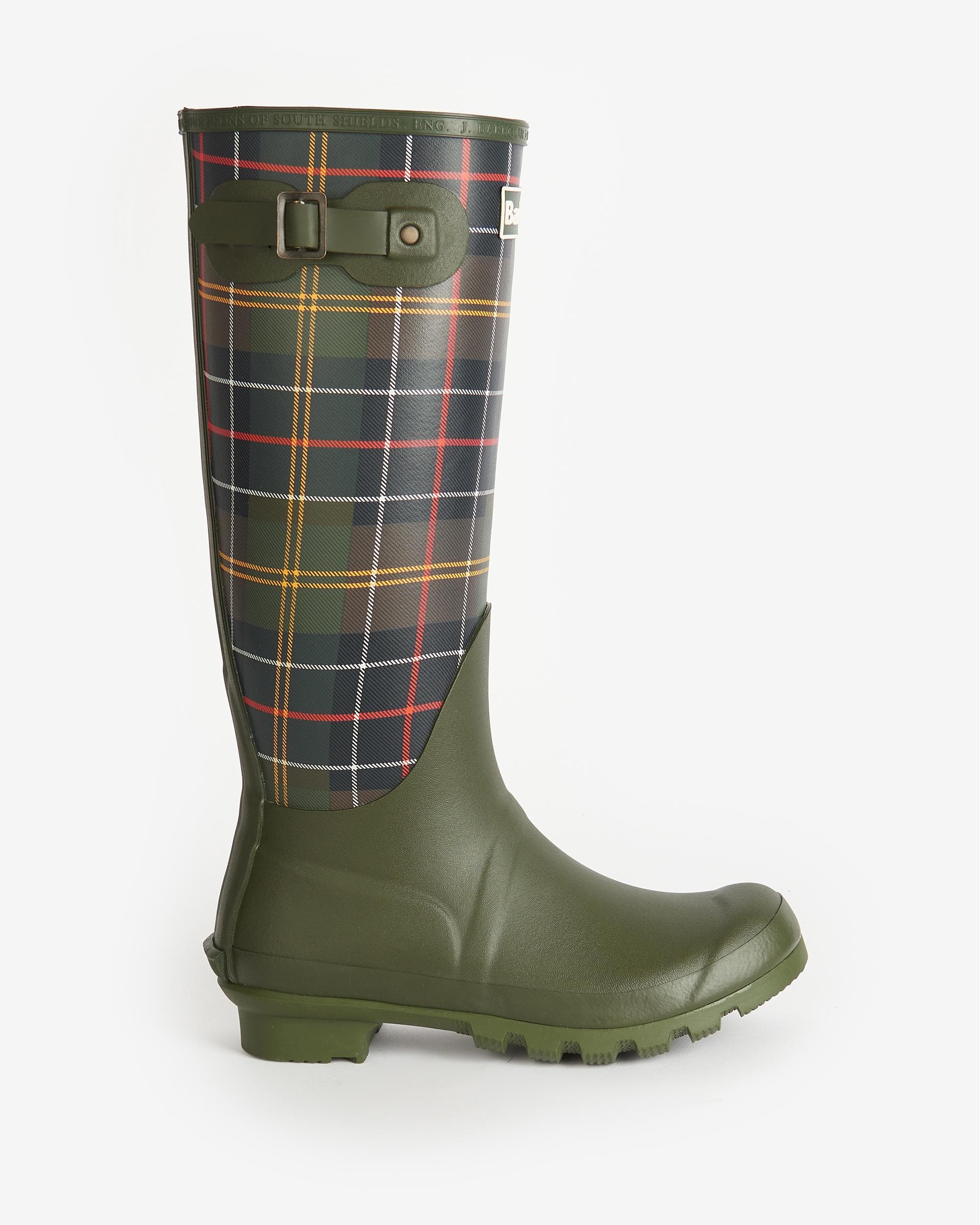 Barbour Tartan Bede Womens Wellies - Image 6