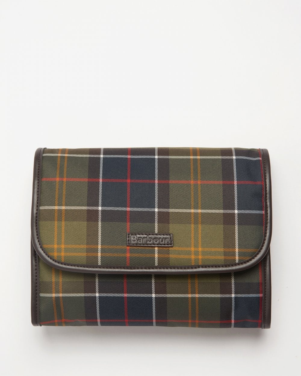 Barbour Tartan Hanging Mens Washbag - Classic Tartan - Image 3