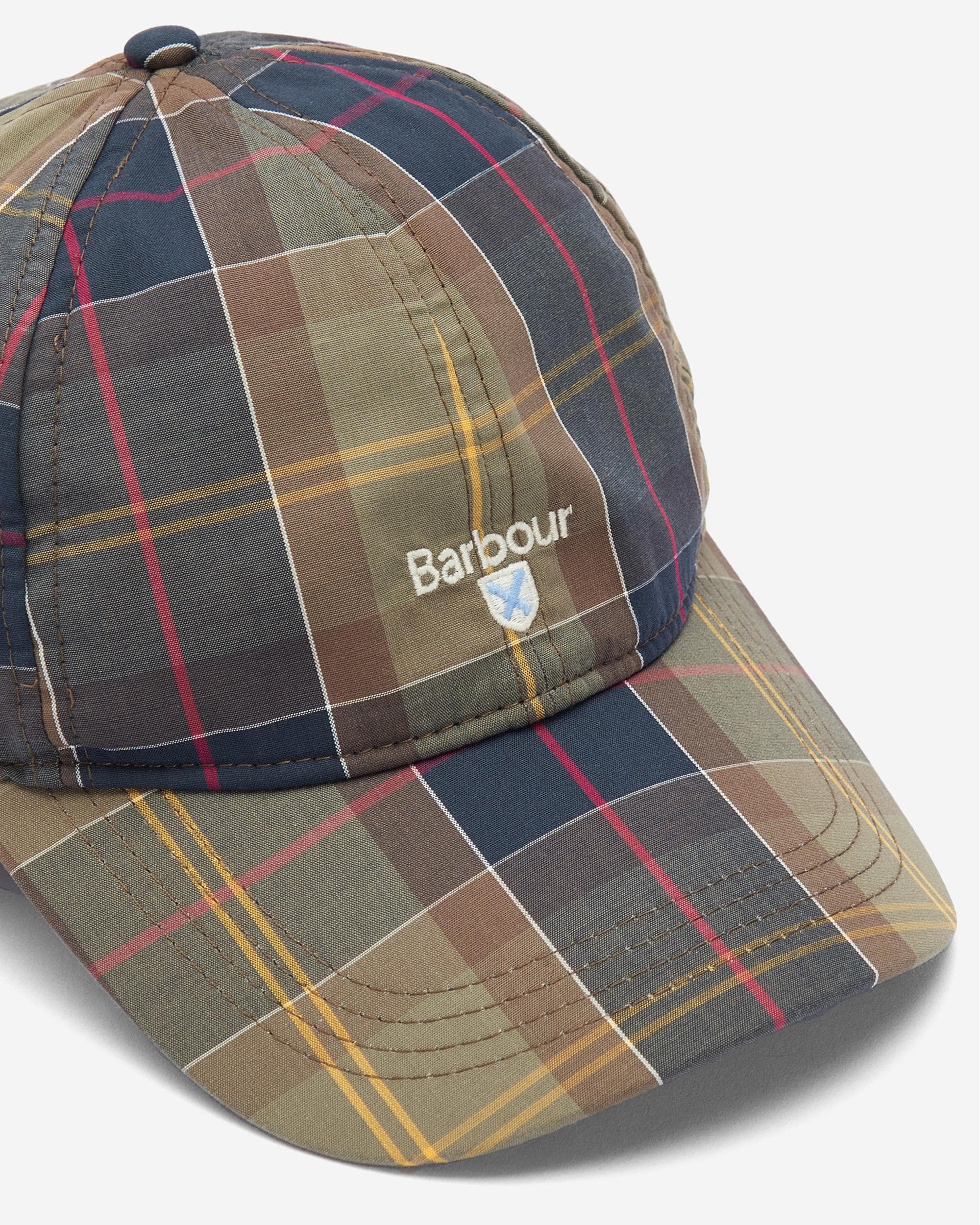 Barbour Tartan Mens Sports Cap - Classic Tartan - Image 2