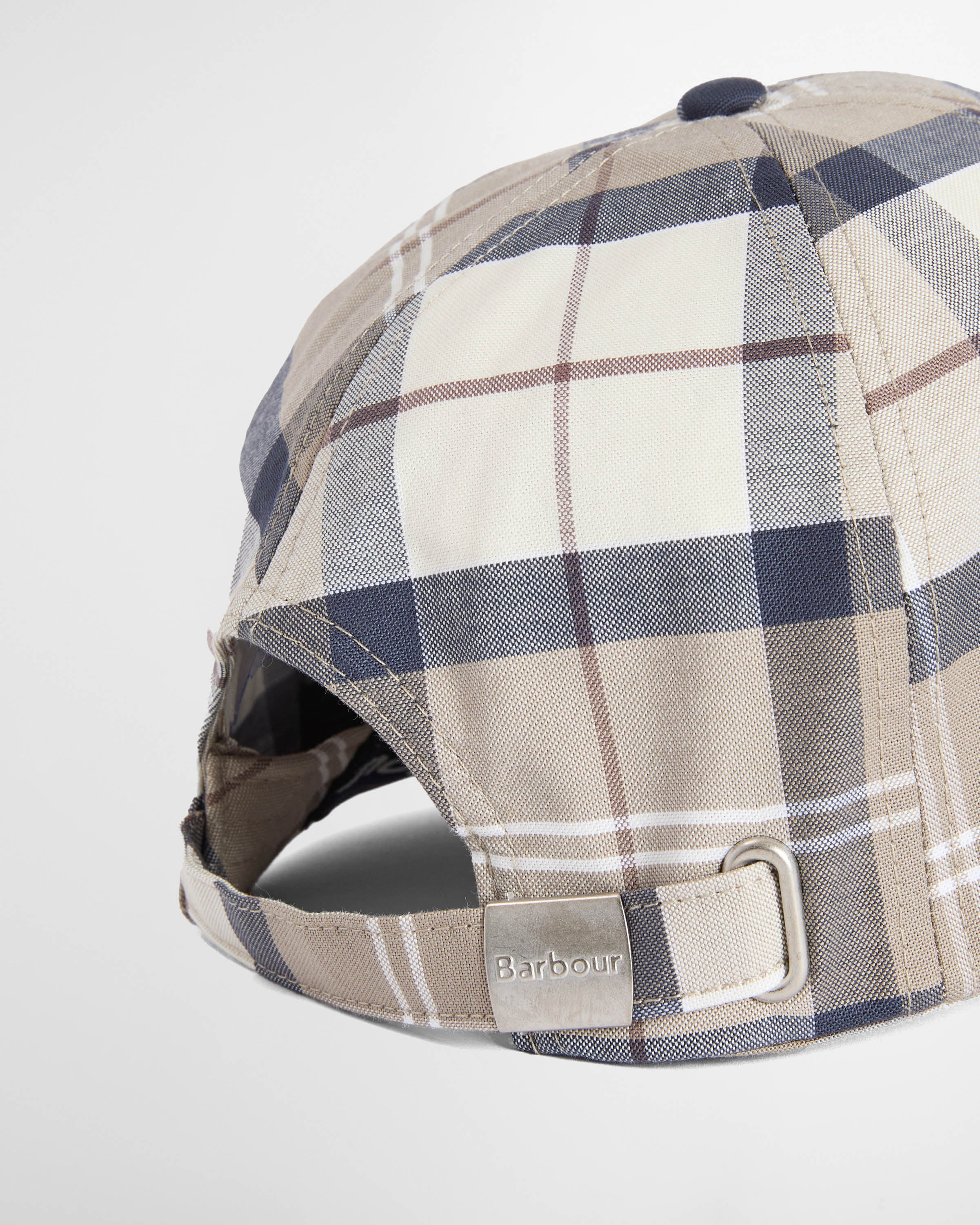 Barbour Tartan Mens Sports Cap - Oban Mist Tartan - Image 5