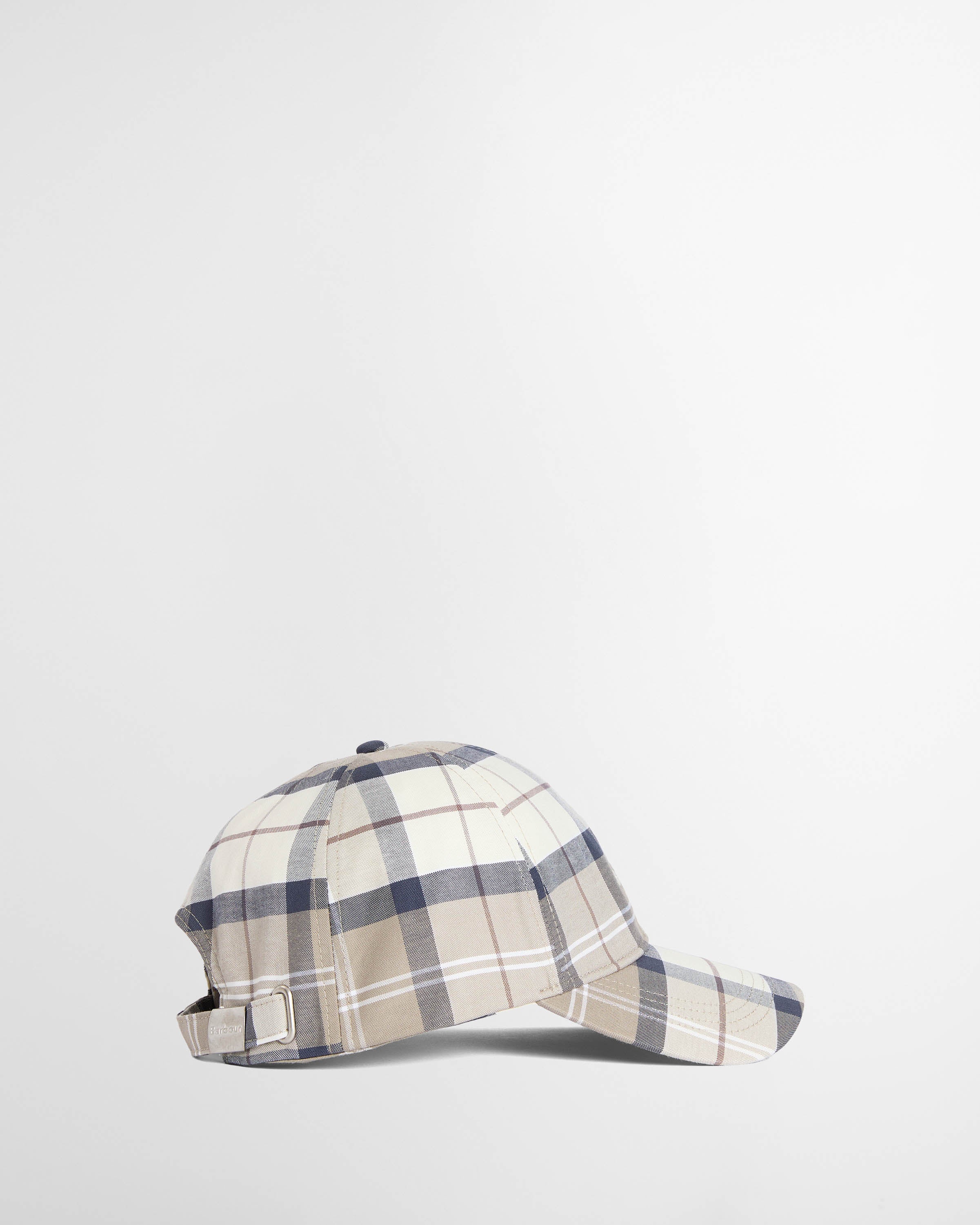 Barbour Tartan Mens Sports Cap - Oban Mist Tartan - Image 7