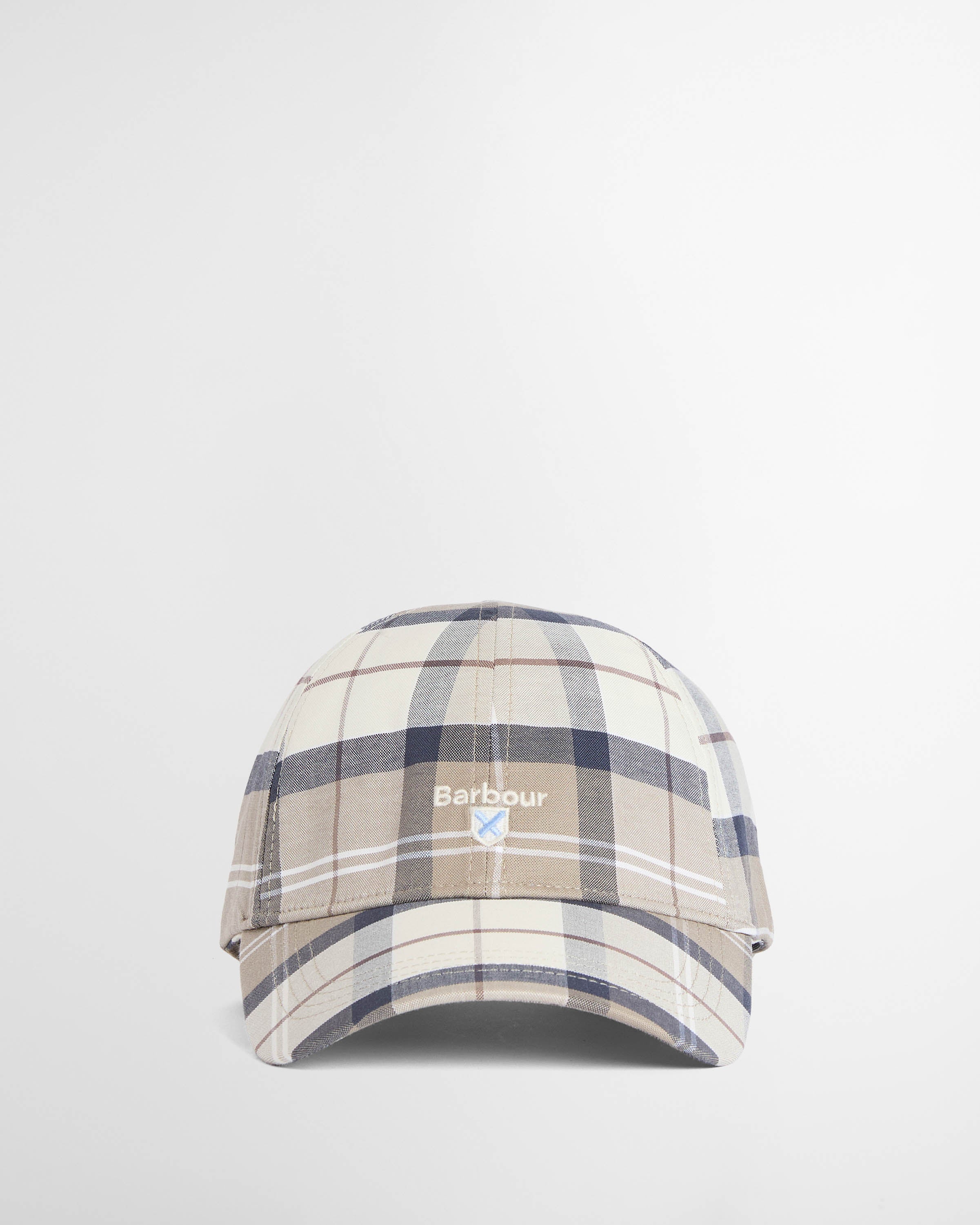 Barbour Tartan Mens Sports Cap - Oban Mist Tartan - Image 8