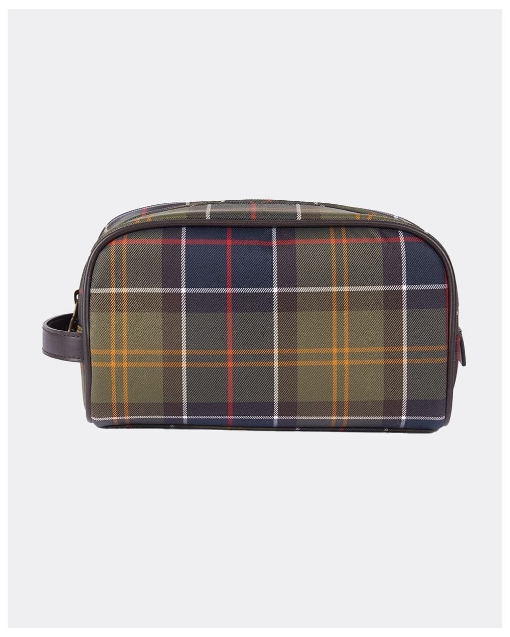 Barbour Tartan Mens Washbag - Classic Tartan - Image 2