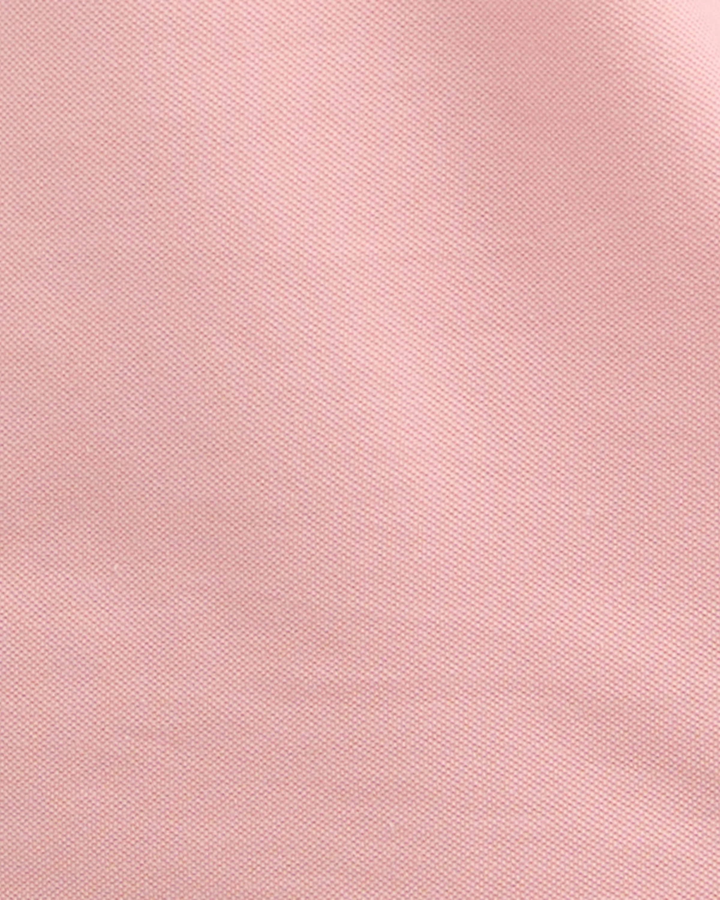Barbour Tartan Pique Mens Polo - Mineral Pink - Image 5