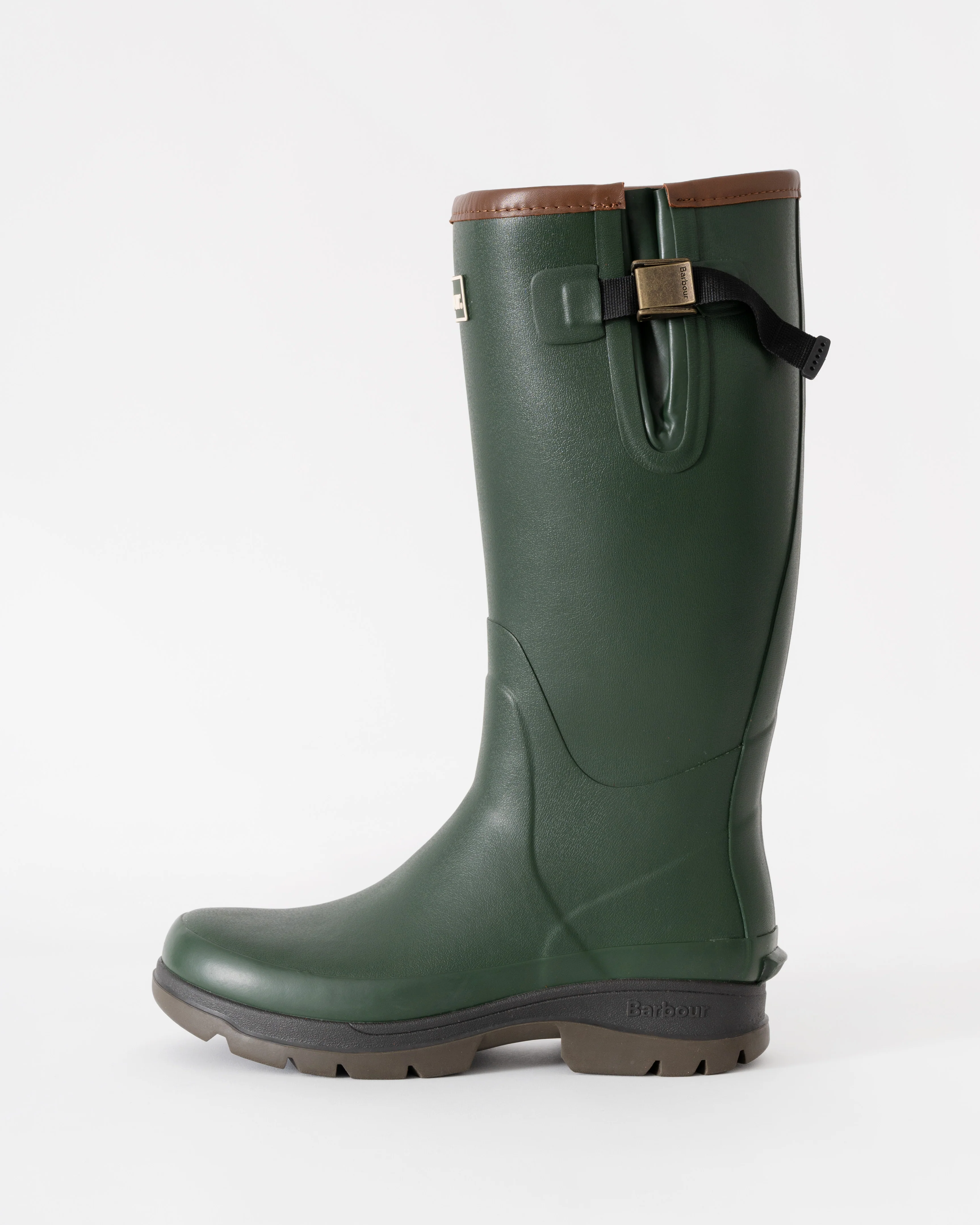 Barbour Tempest Mens Wellingtons - Olive - Image 2
