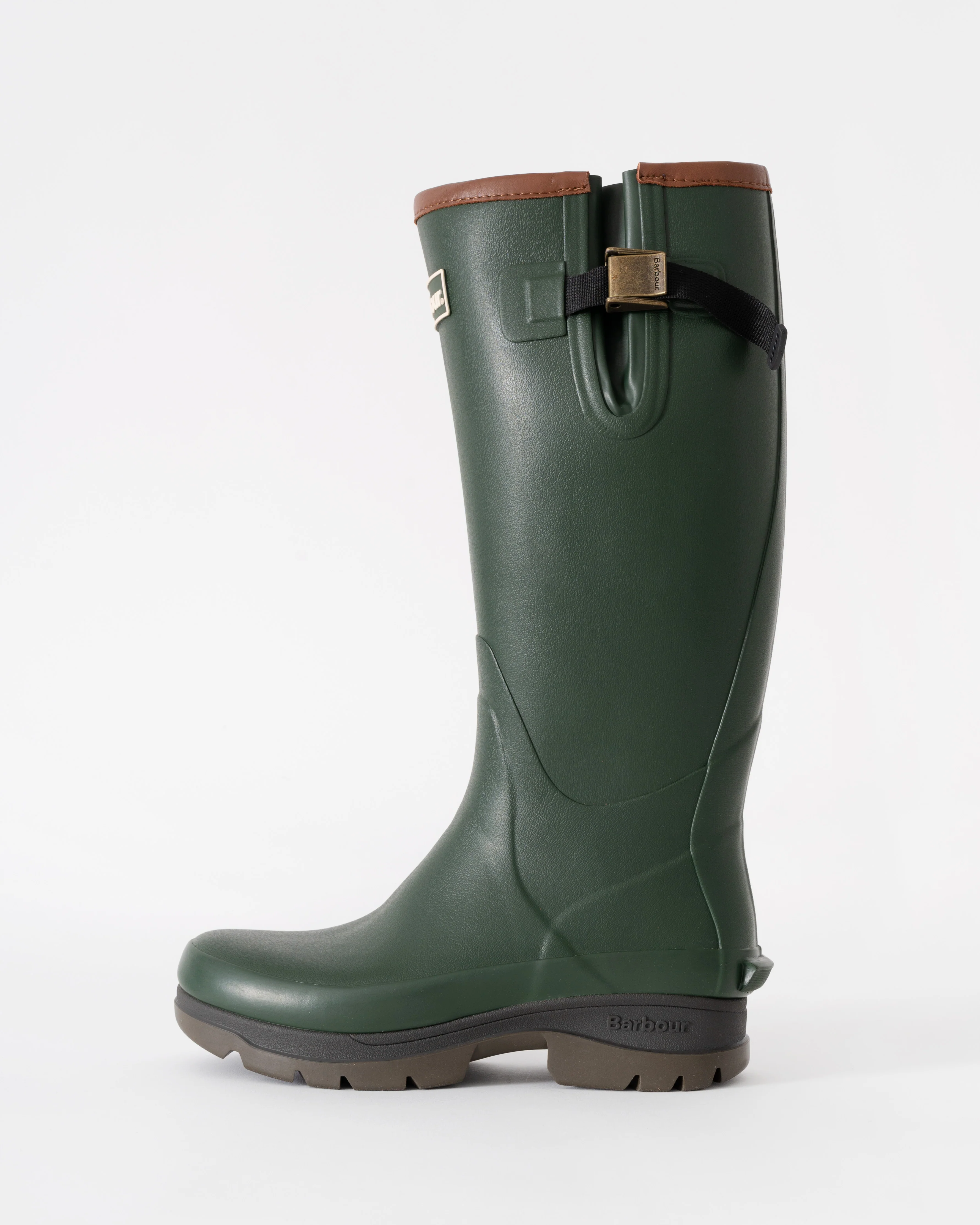 Barbour Tempest Womens Wellingtons - Olive - Image 2