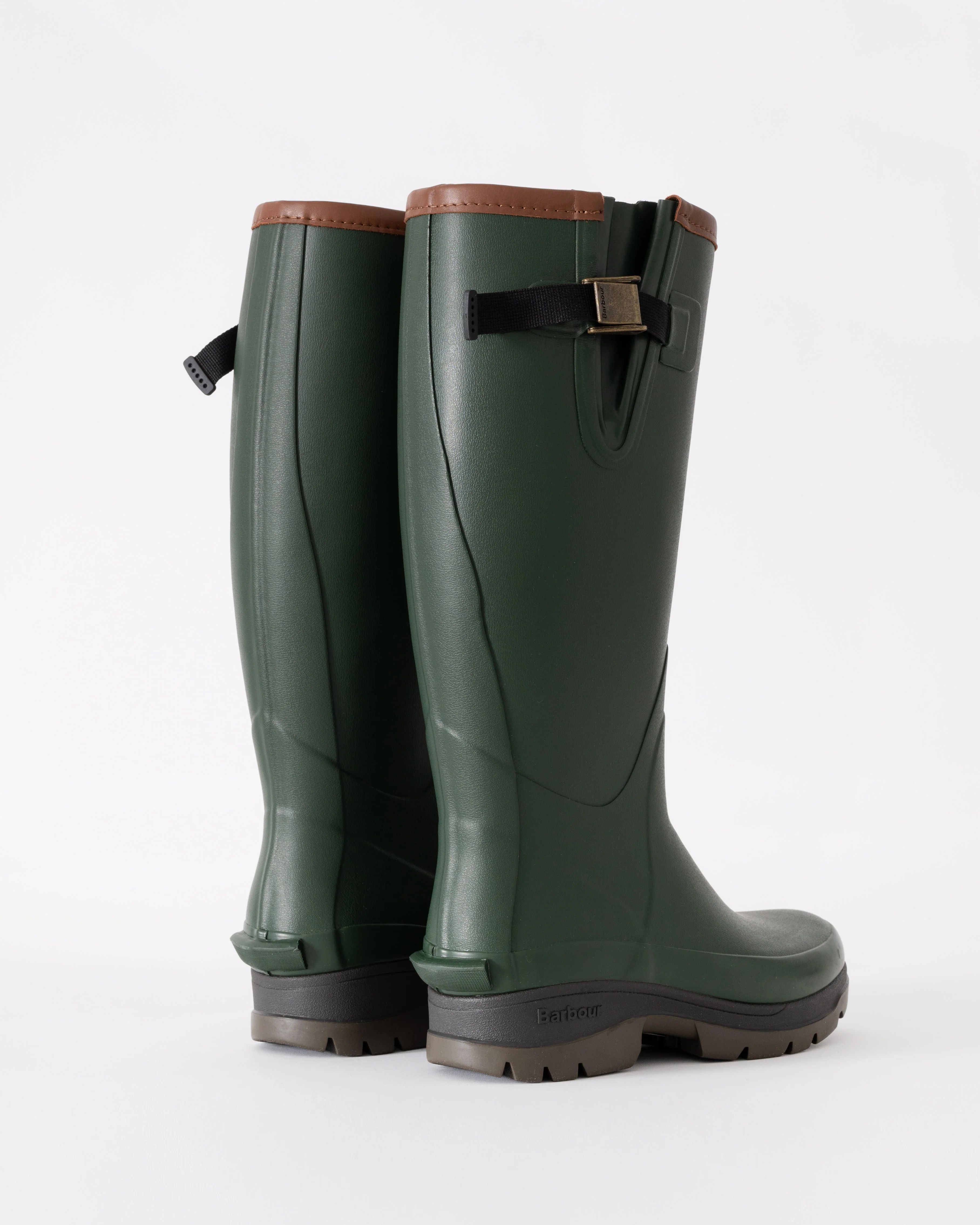 Barbour Tempest Womens Wellingtons - Olive - Image 4