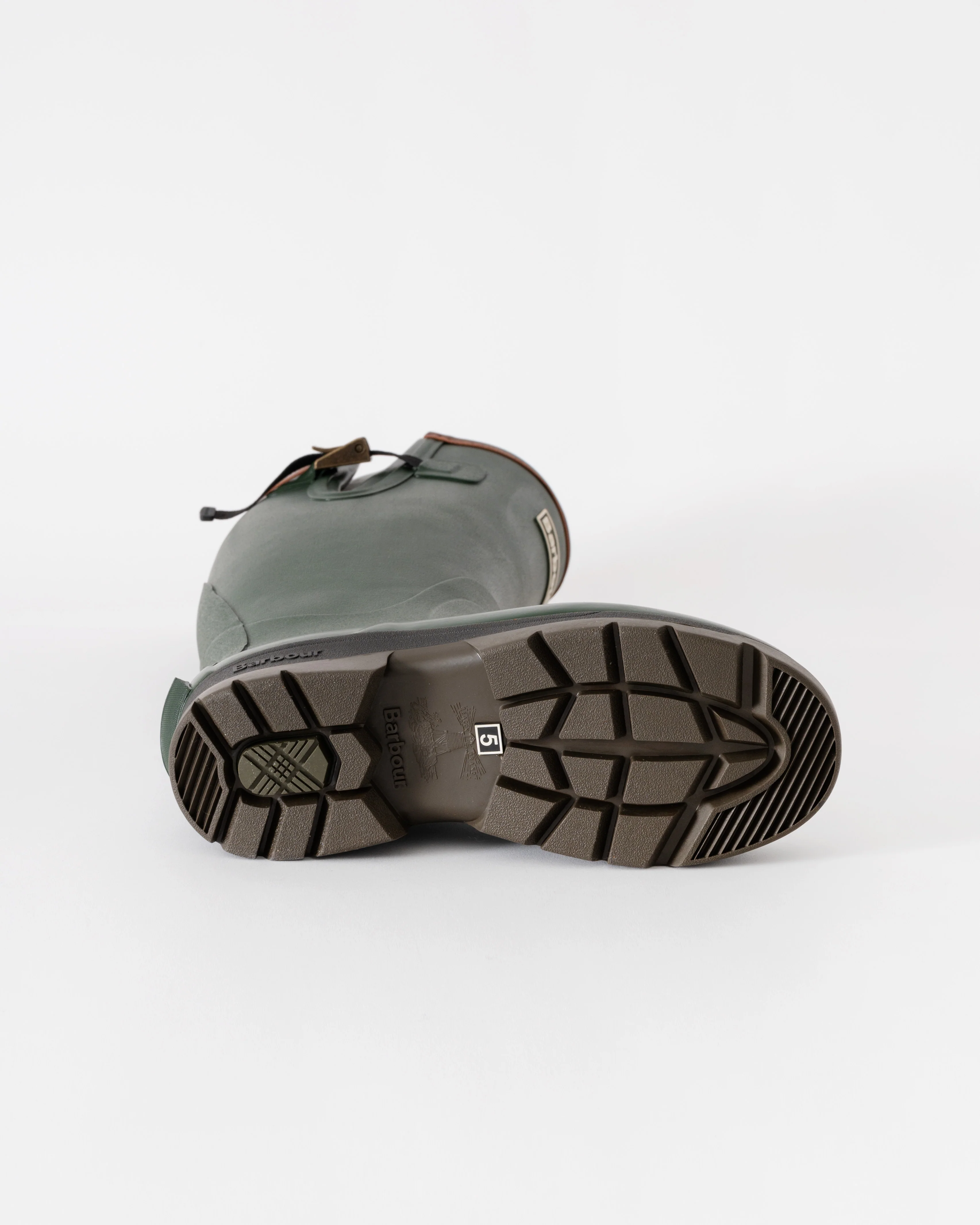 Barbour Tempest Womens Wellingtons - Olive - Image 5