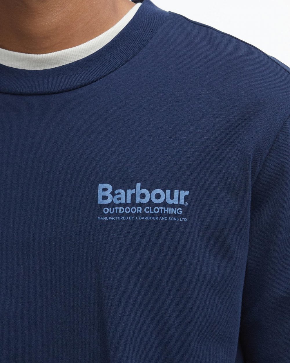Barbour Thornley Mens Relaxed Fit Graphic T-Shirt - Image 5