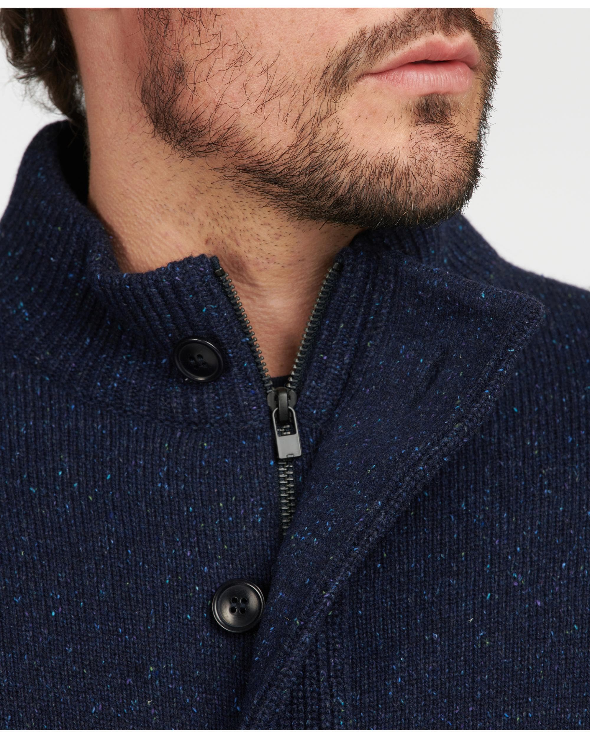 Barbour Tisbury Buttoned Mens Sweatshirt - Image 5