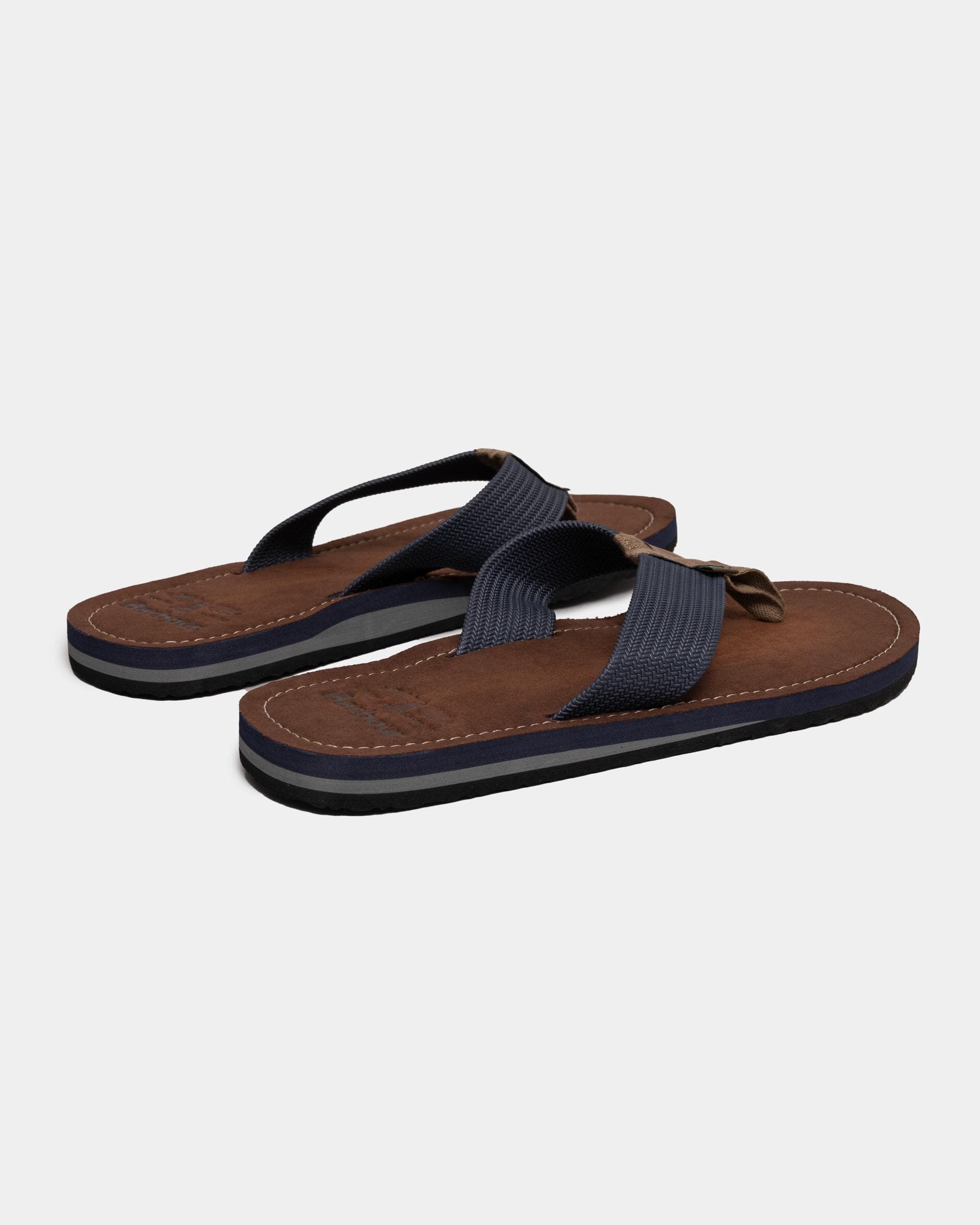 Barbour Toeman Mens Sandal - Navy - Image 3