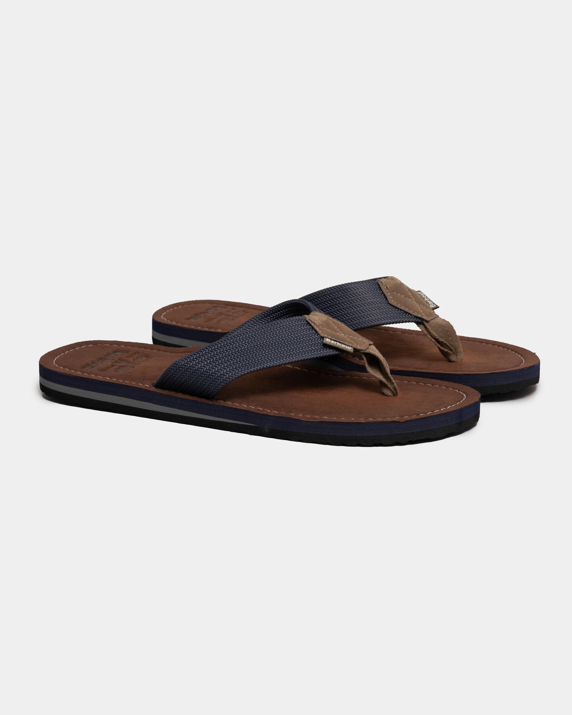 Barbour Toeman Mens Sandal - Navy - Image 4