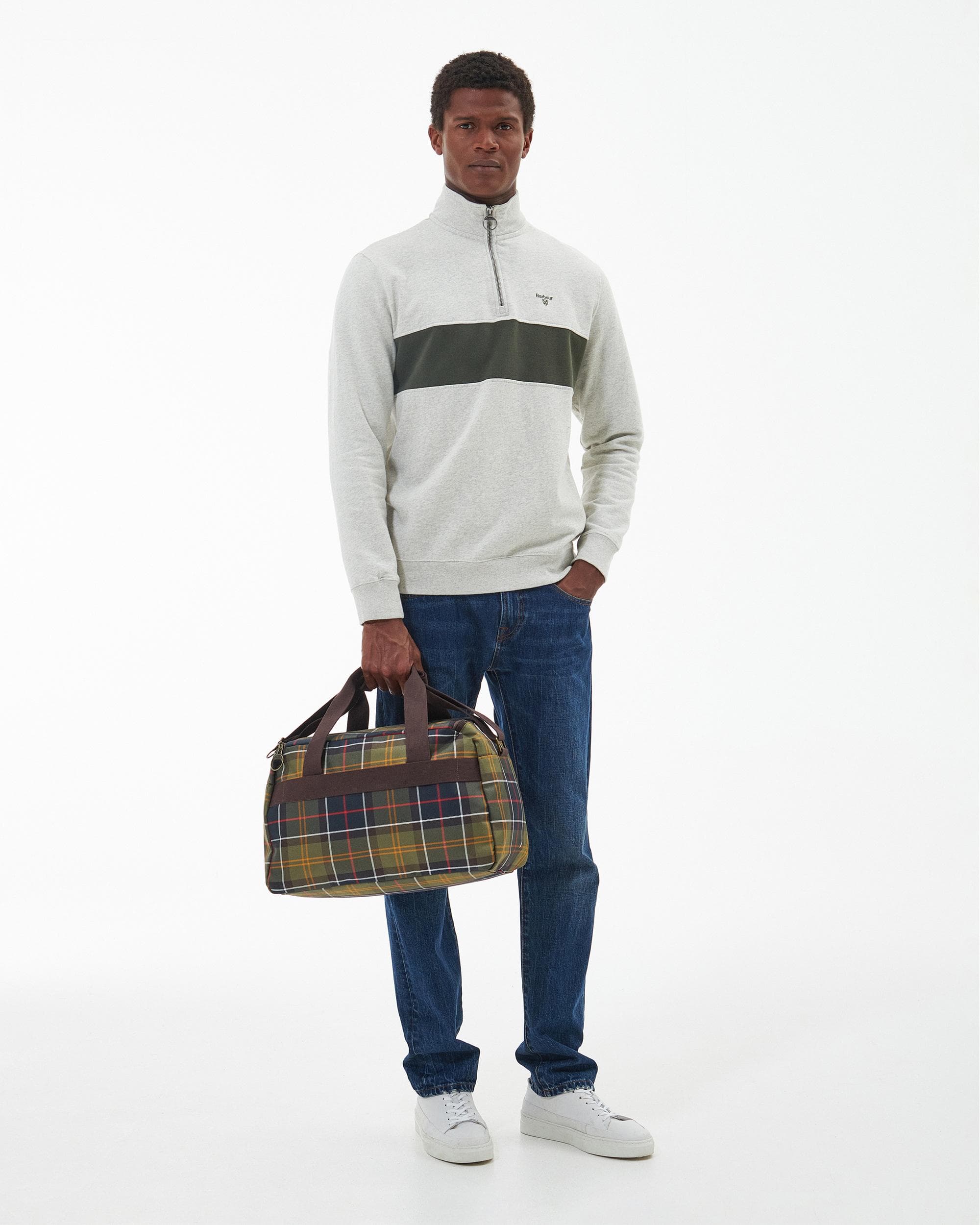Barbour Torridon Unisex Tartan Flight Bag - Image 2
