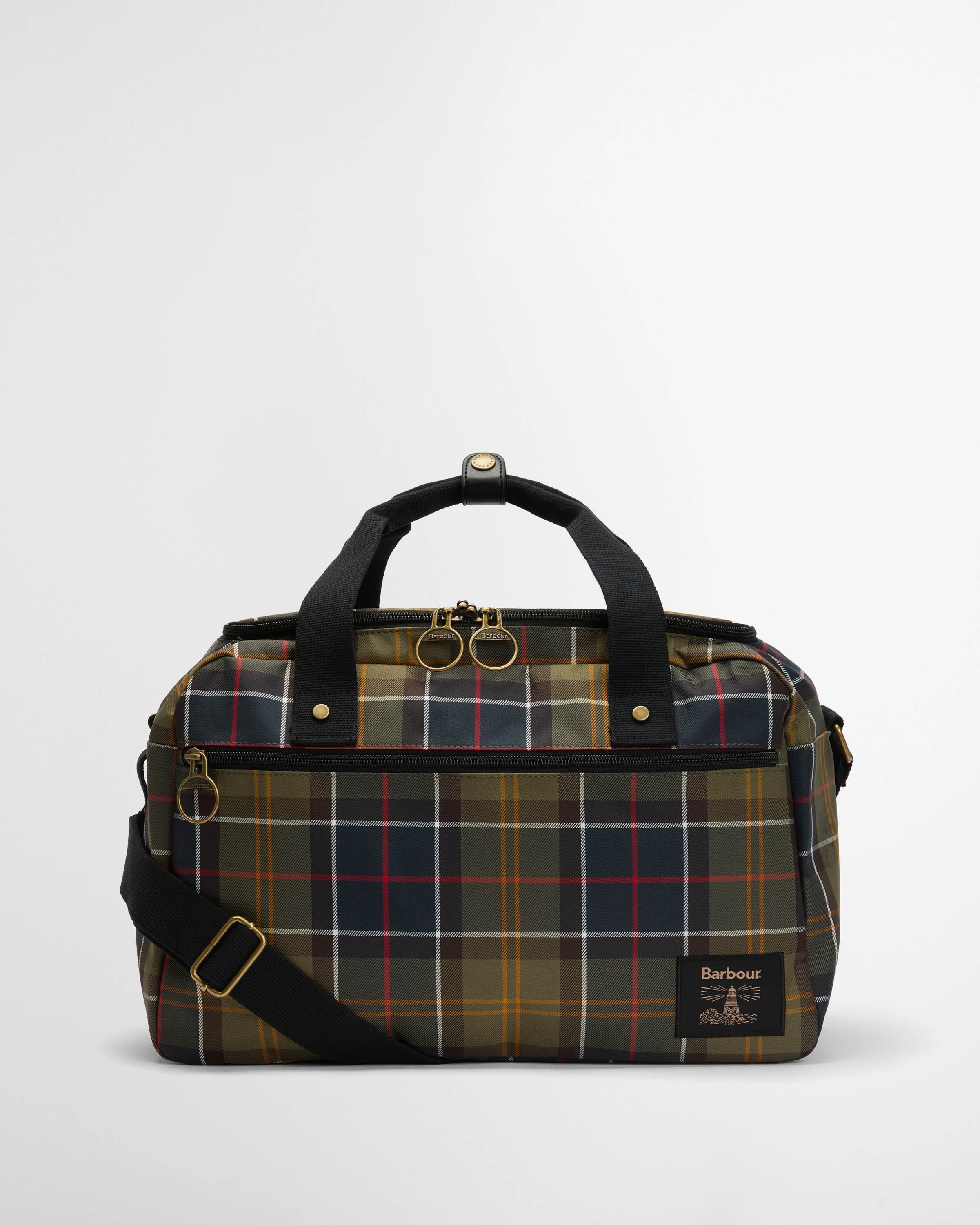 Barbour Torridon Unisex Tartan Flight Bag - Classic Tartan - Image 10