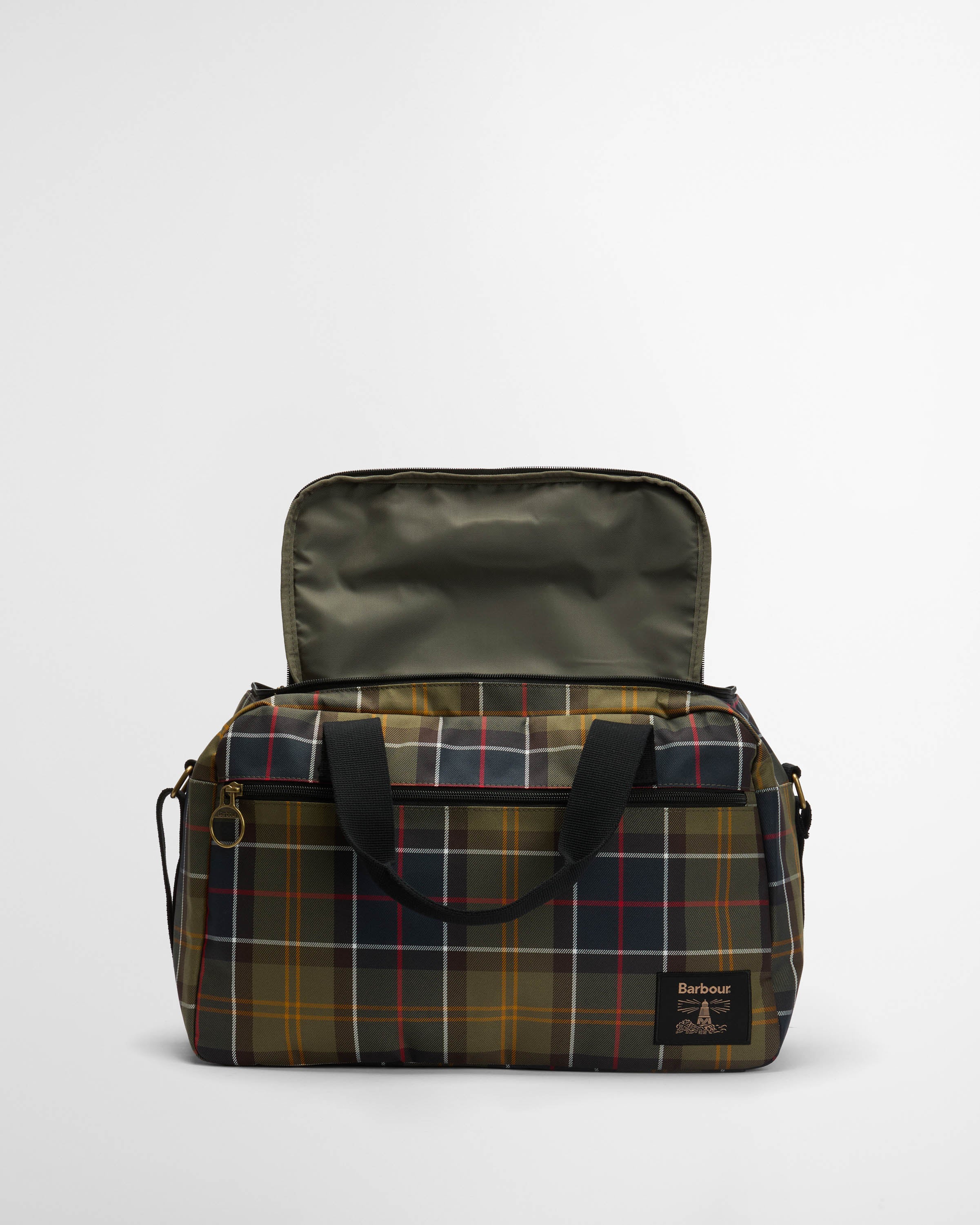 Barbour Torridon Unisex Tartan Flight Bag - Classic Tartan - Image 4
