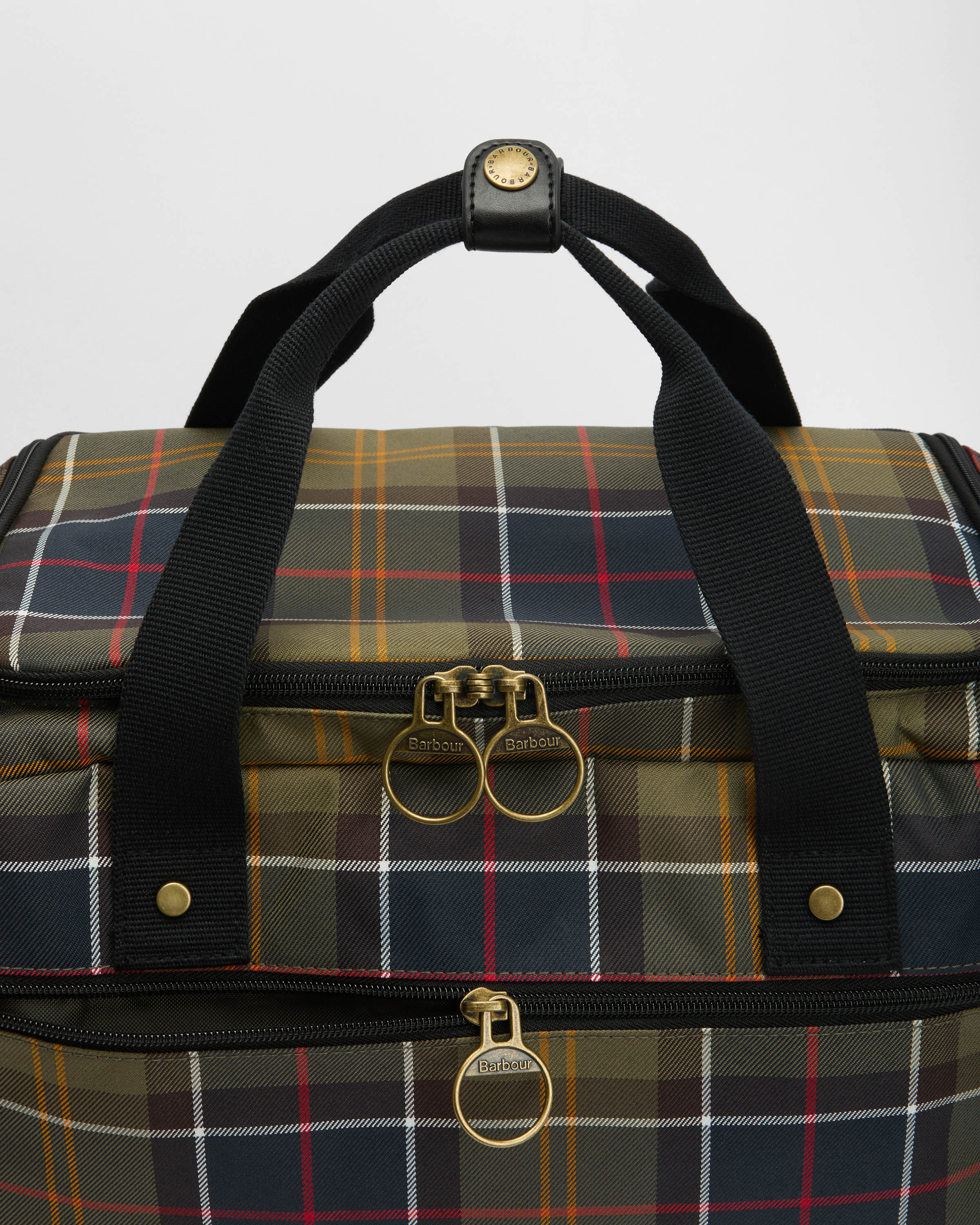 Barbour Torridon Unisex Tartan Flight Bag - Classic Tartan - Image 5