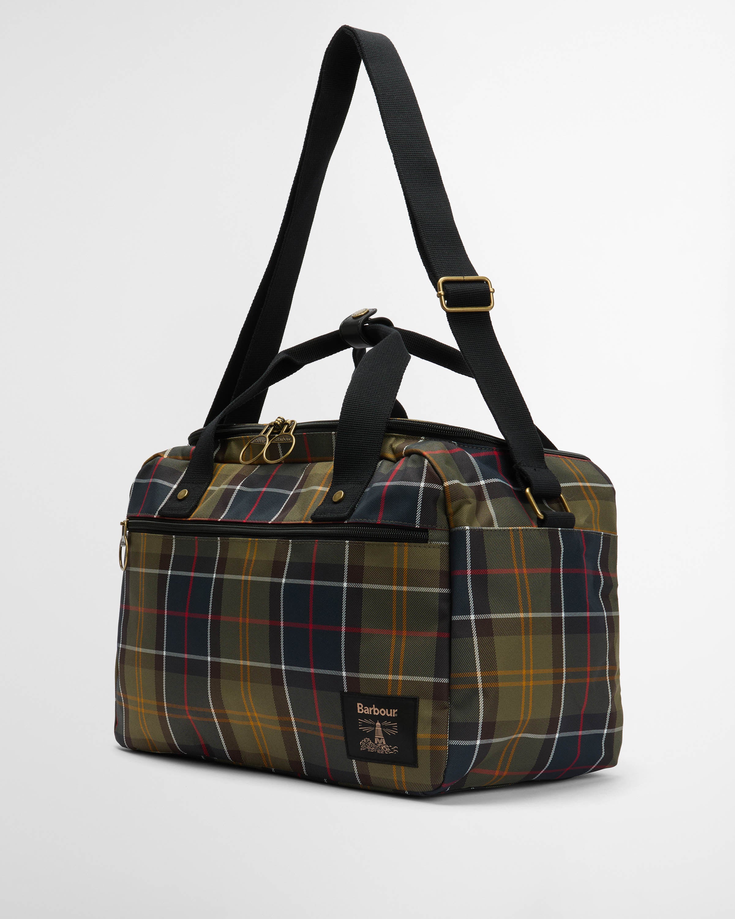Barbour Torridon Unisex Tartan Flight Bag - Classic Tartan - Image 8