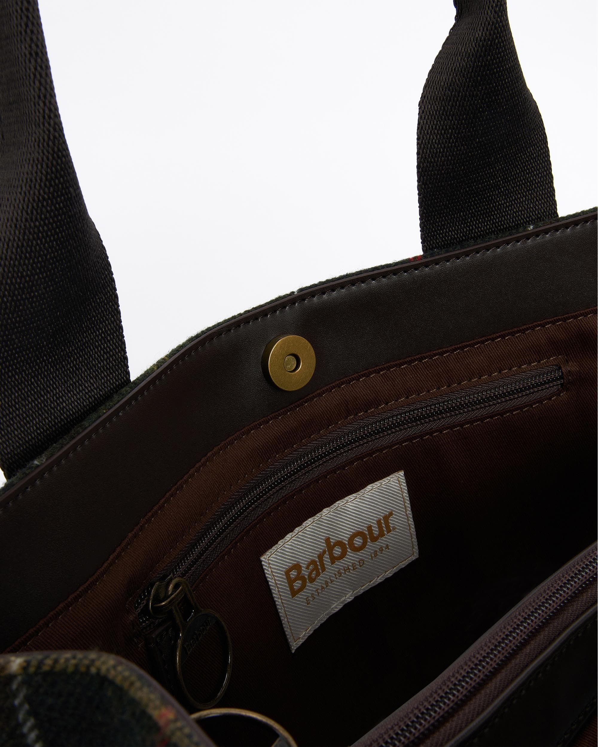 Barbour Turnberry Womens Tartan Tote Bag - Image 6
