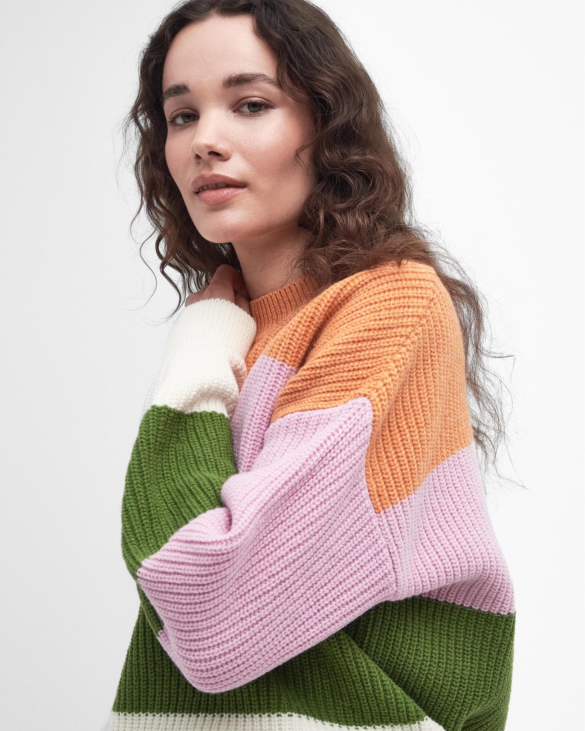 Barbour Ula Stripe Womens Knitted Jumper - Image 2