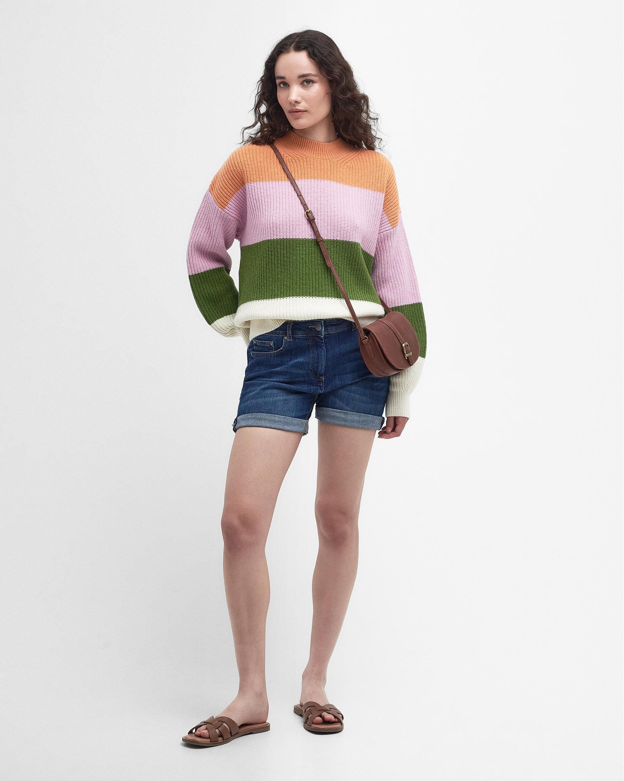 Barbour Ula Stripe Womens Knitted Jumper - Image 3