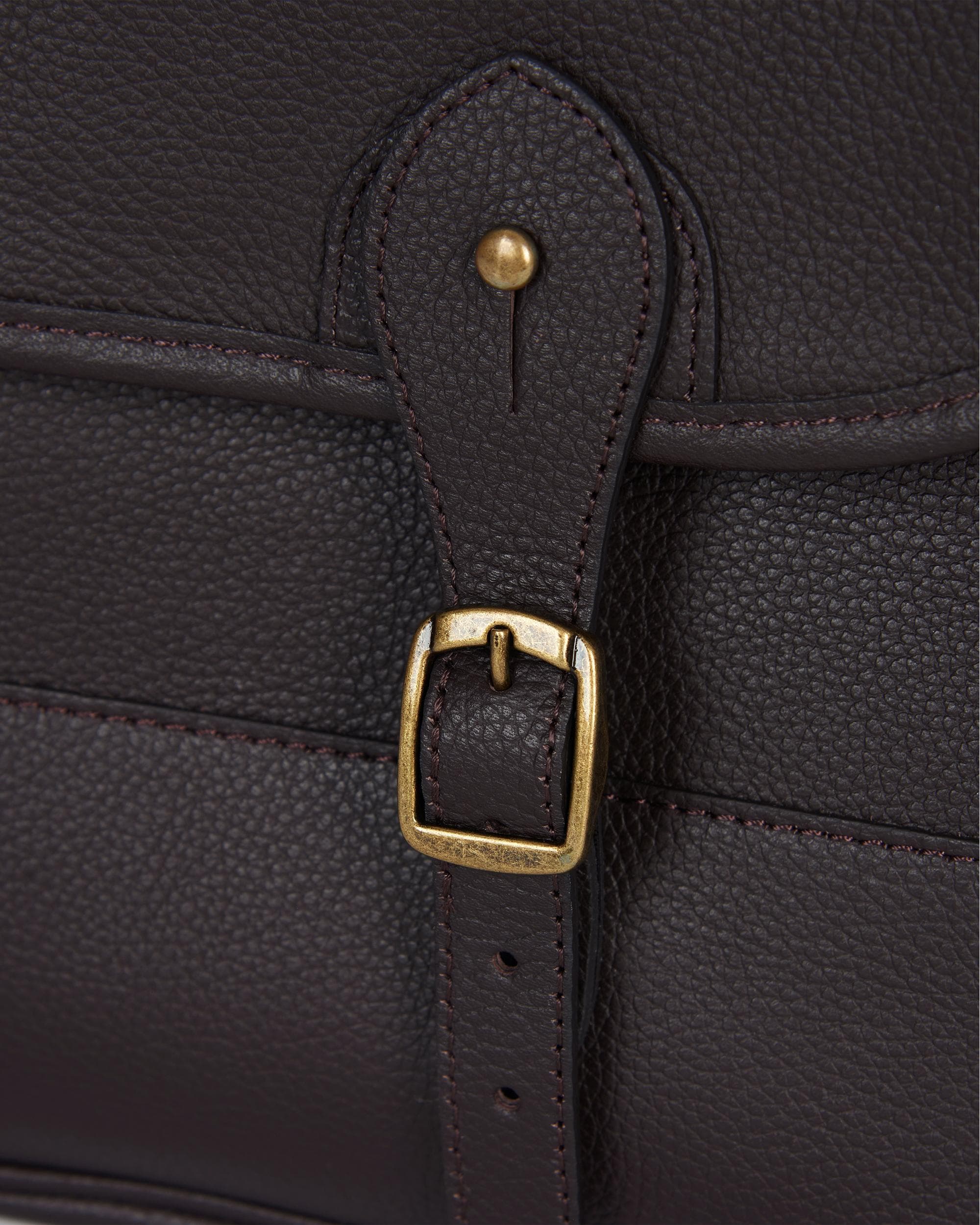 Barbour Unisex Leather Briefcase - Image 4