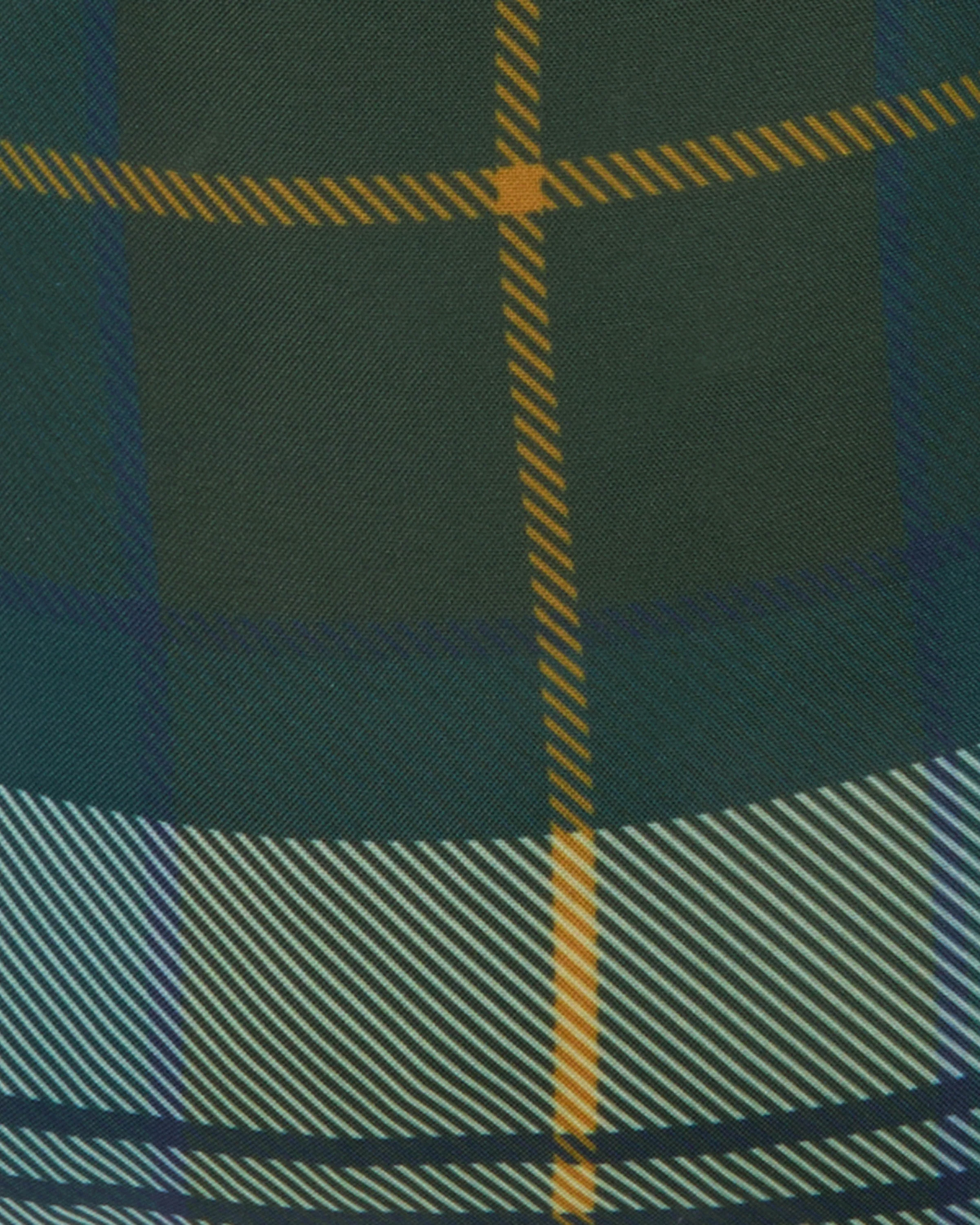 Barbour Unisex Tartan Showerproof Poncho - Ancient Tartan - Image 8