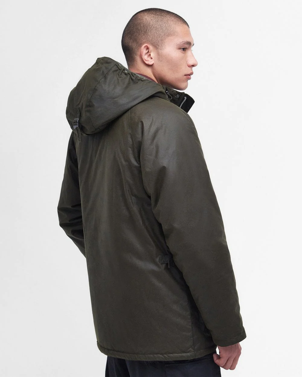 Barbour Valley Mens Wax Jacket - Image 4