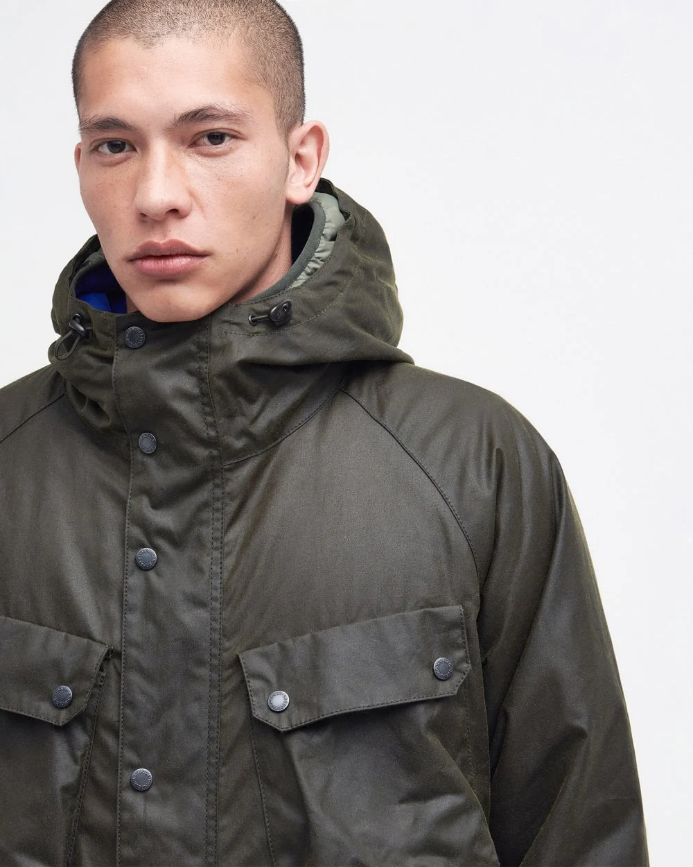 Barbour Valley Mens Wax Jacket - Image 5