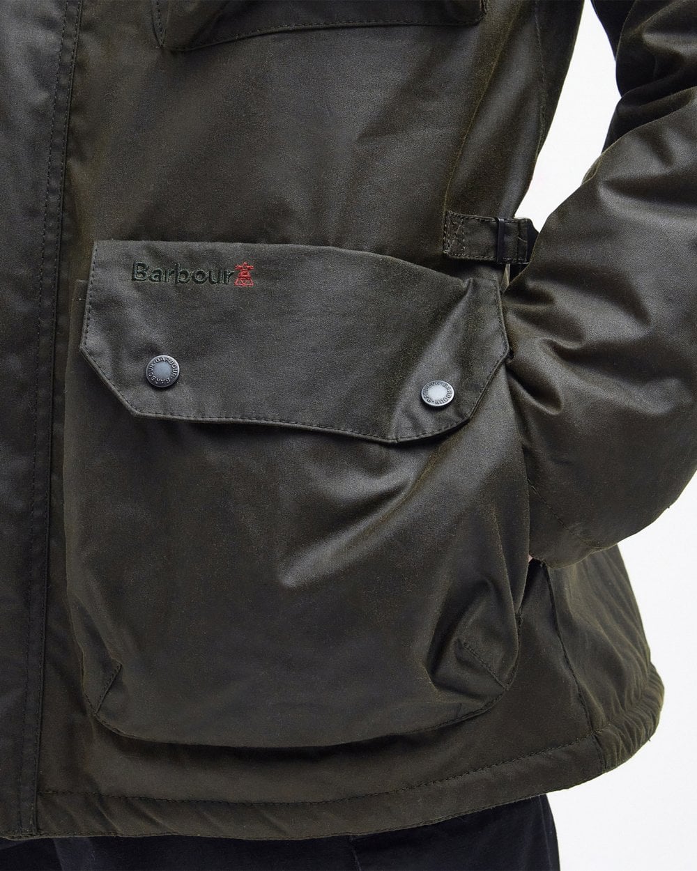 Barbour Valley Mens Wax Jacket - Image 6