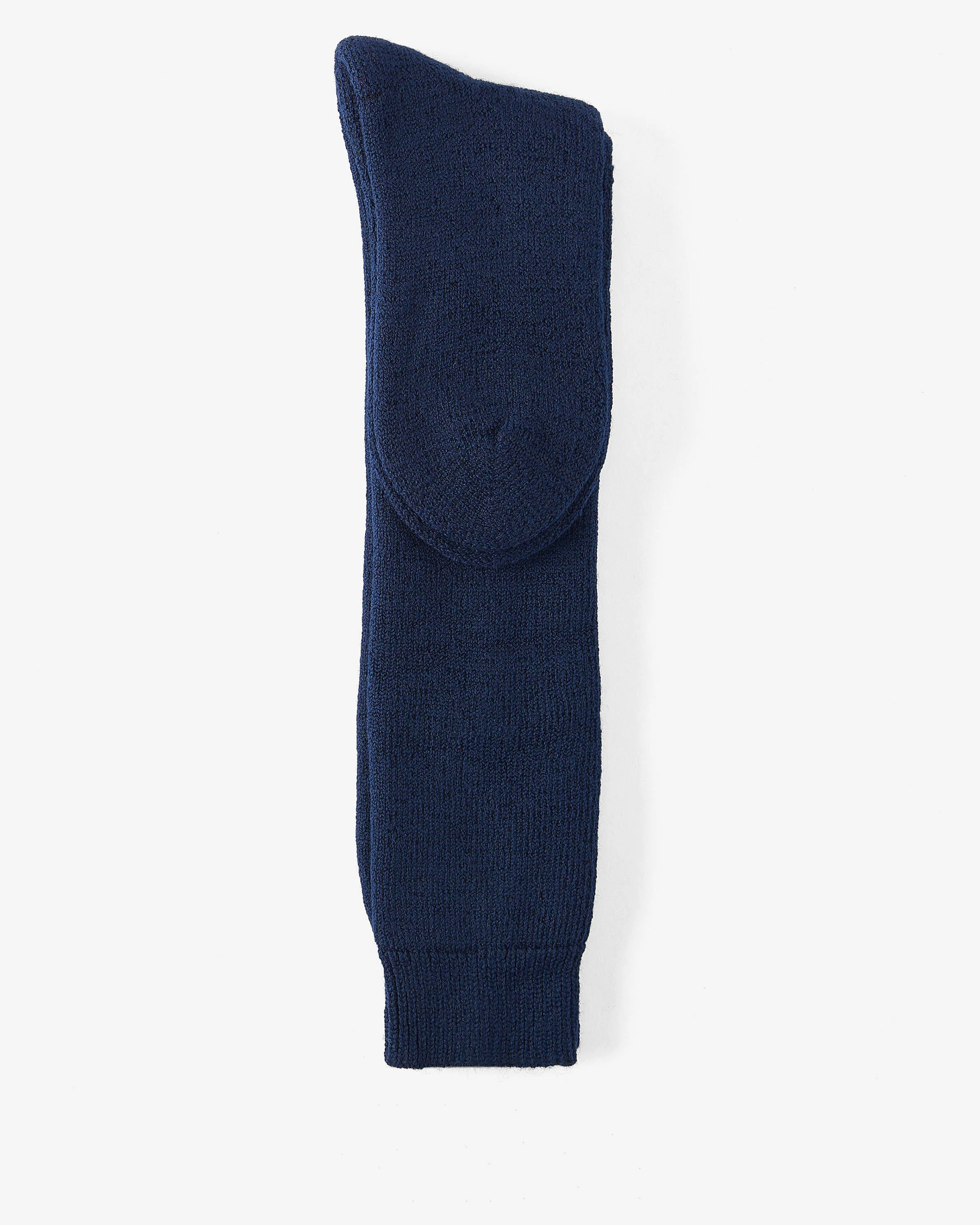 Barbour Wellington Knee Length Womens Socks - Navy - Image 3