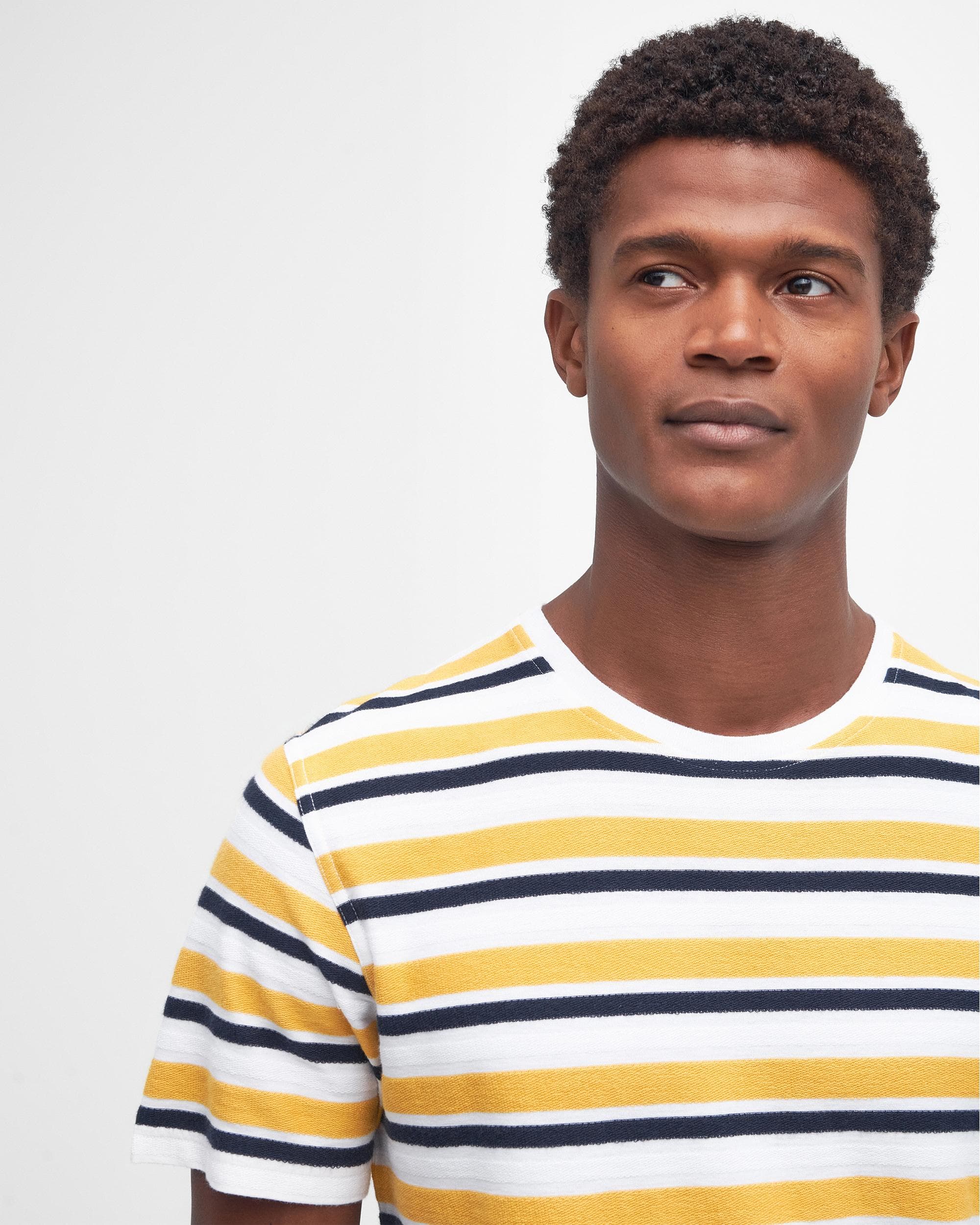 Barbour Whitwell Stripe Mens Tailored T-Shirt - Image 2