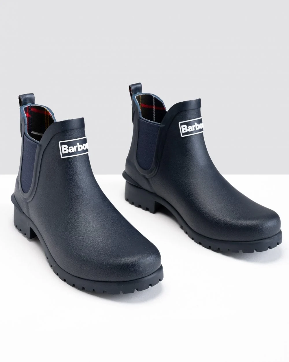 Barbour Wilton Womens Wellingtons - Navy - Image 4