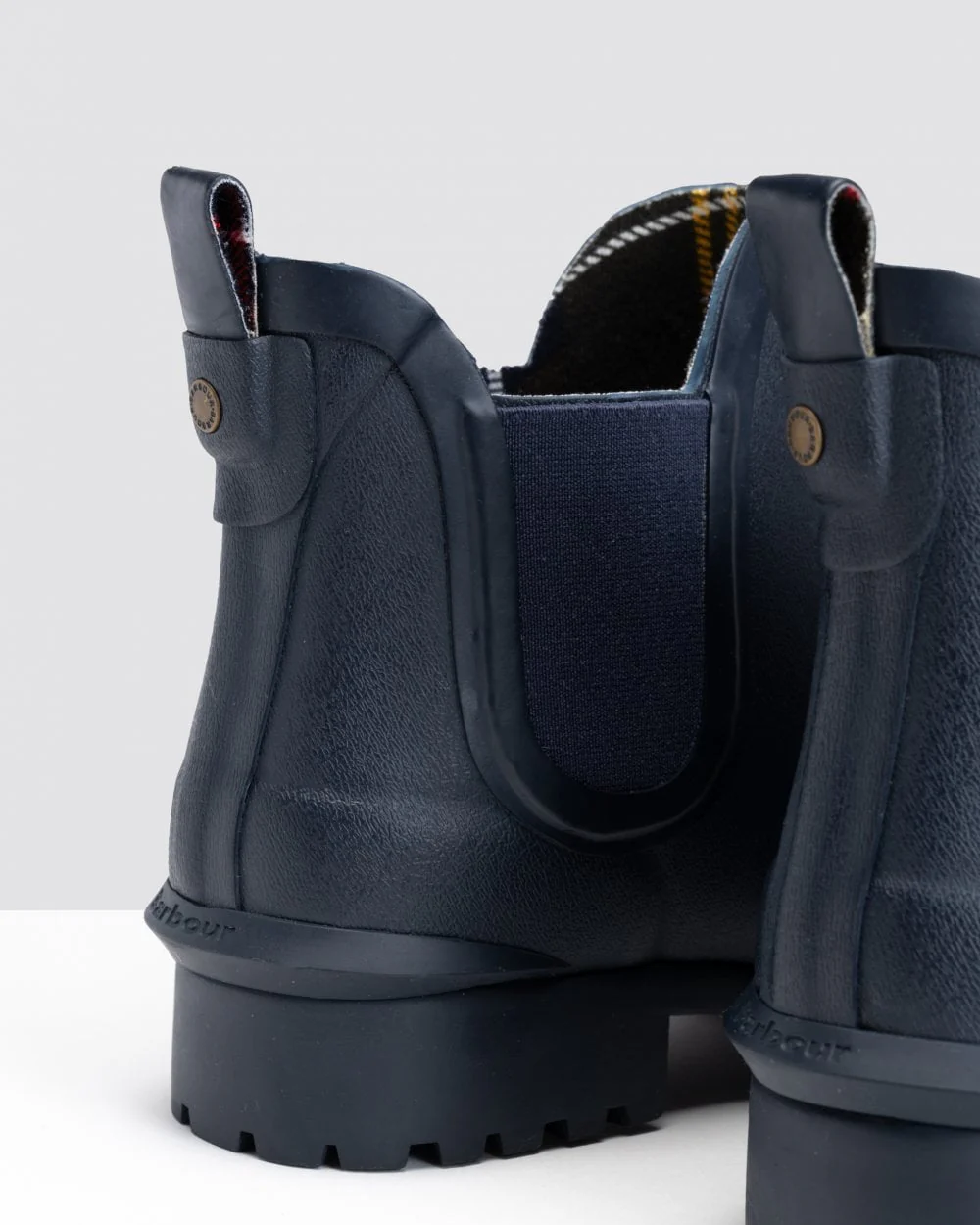 Barbour Wilton Womens Wellingtons - Navy - Image 5
