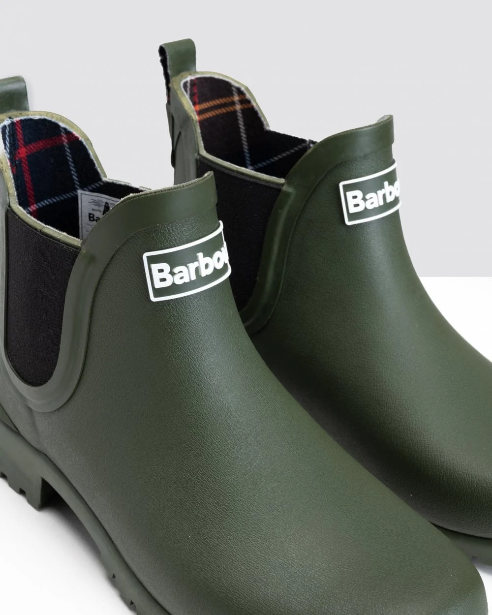 Barbour Wilton Womens Wellingtons - Olive - Image 2