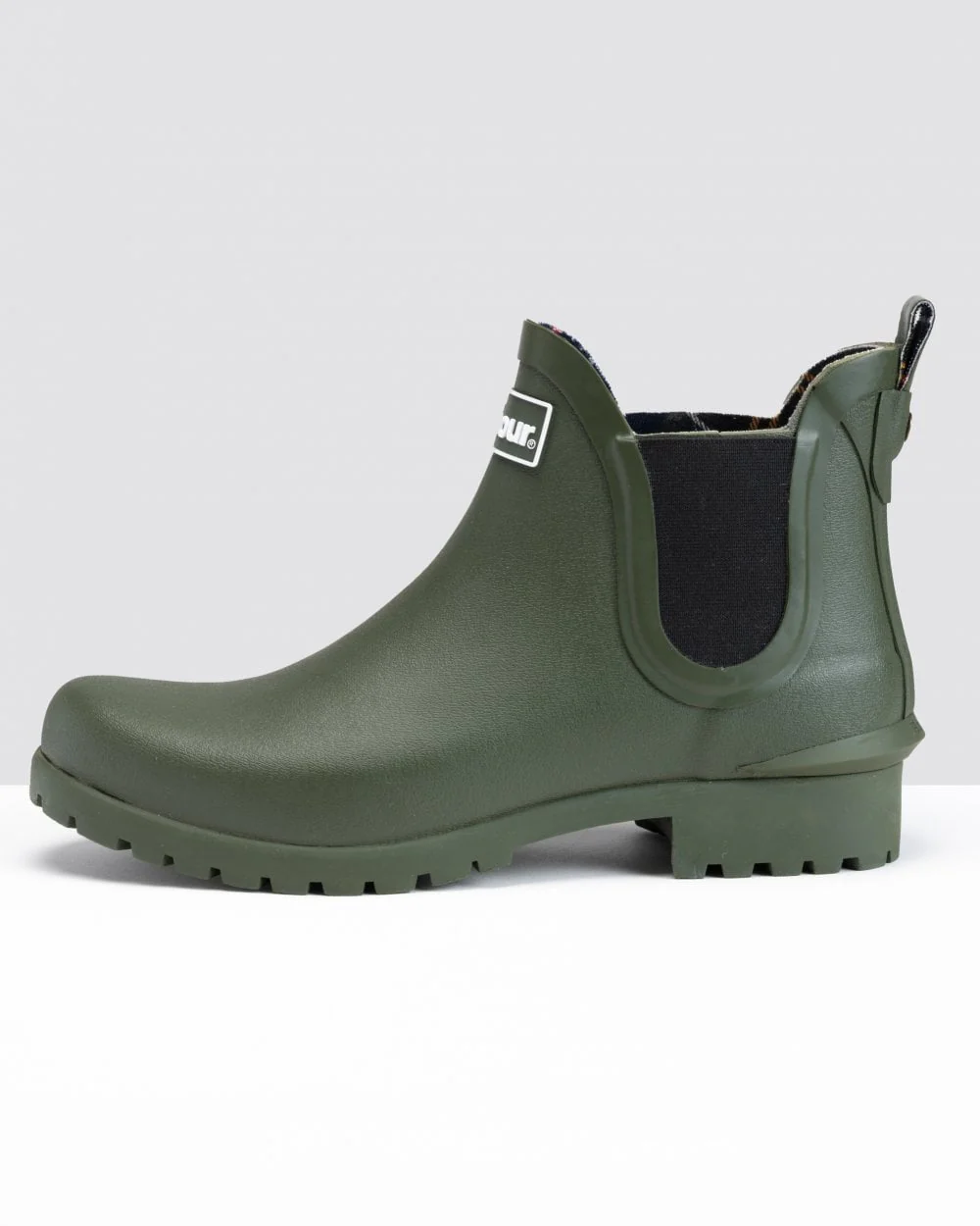Barbour Wilton Womens Wellingtons - Olive - Image 4