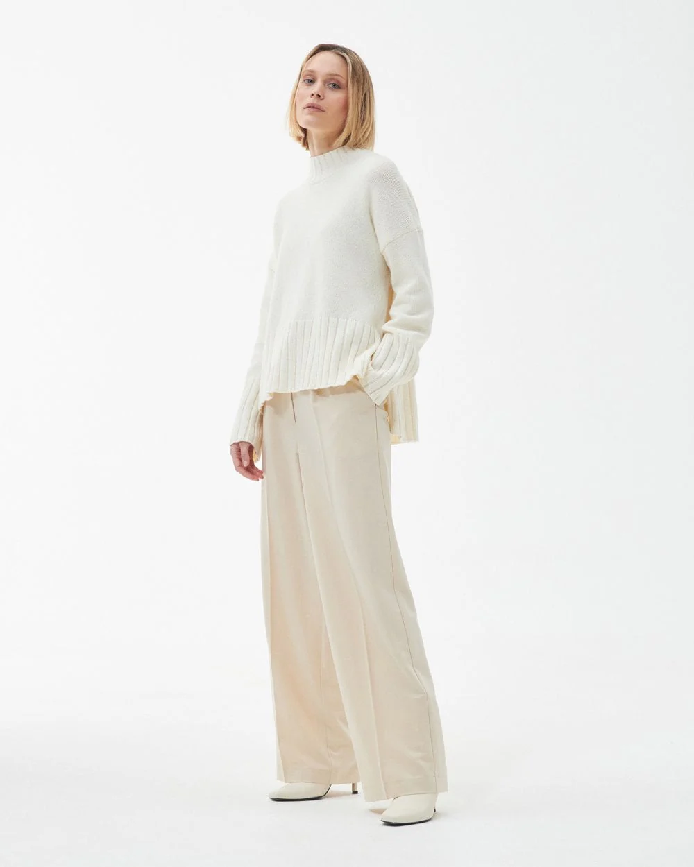 Barbour Winona Womens Funnel Neck Jumper - Image 3