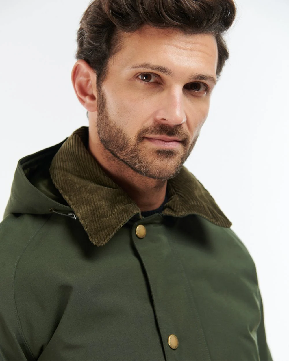 Barbour Winter Ashby Mens Waterproof Jacket - Sage - Image 4