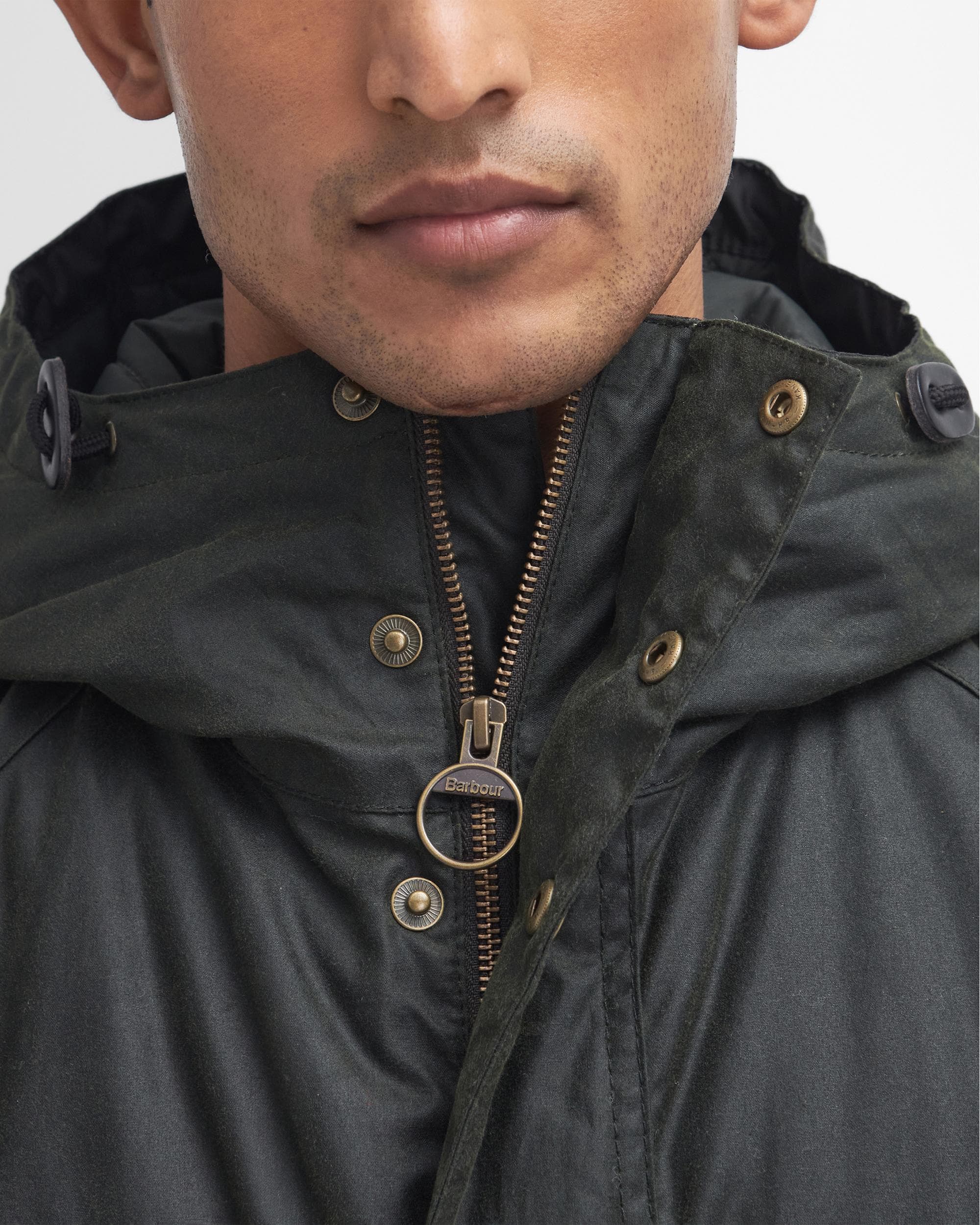 Barbour Winter Mens Wax Parka - Image 3