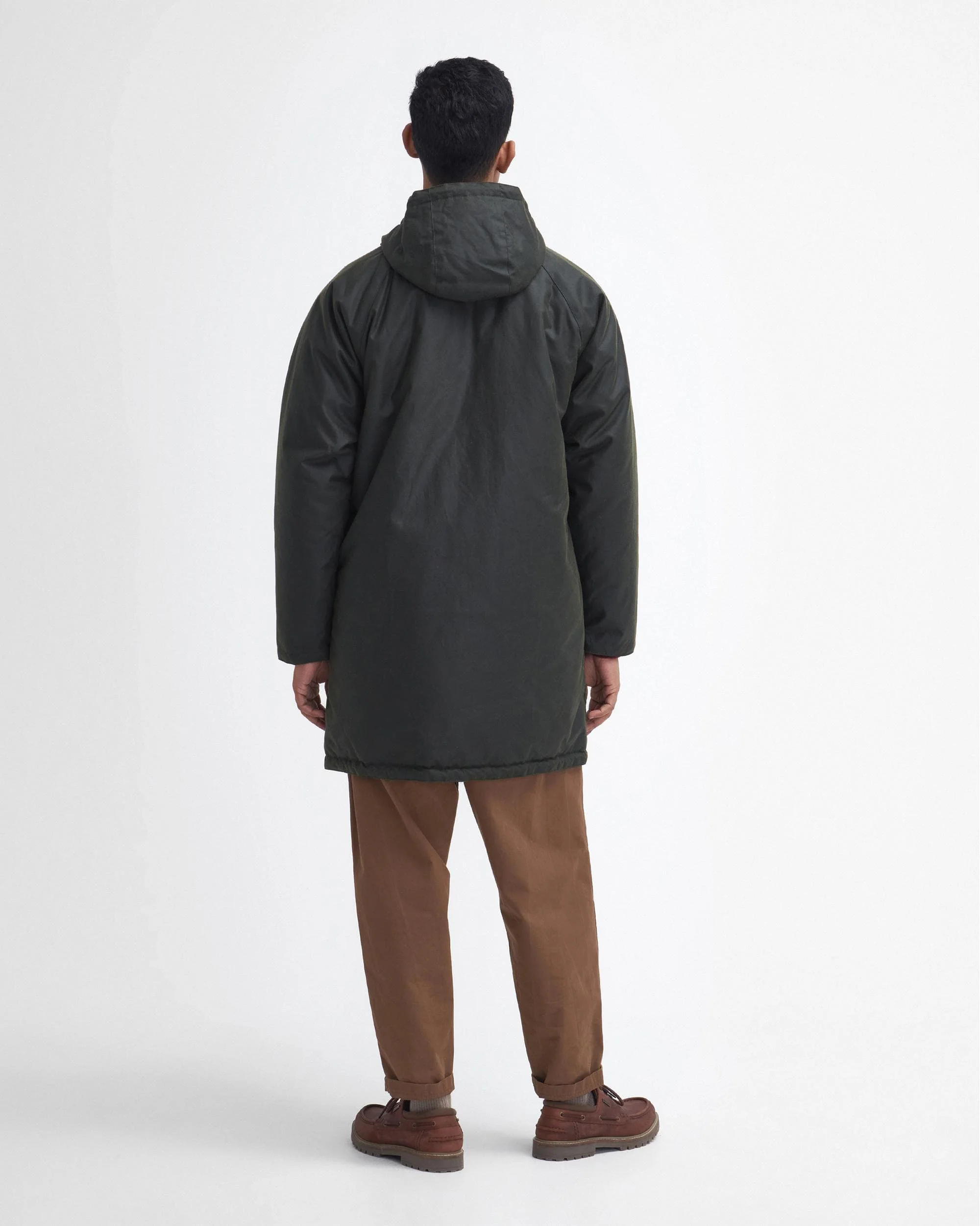 Barbour Winter Mens Wax Parka - Image 6