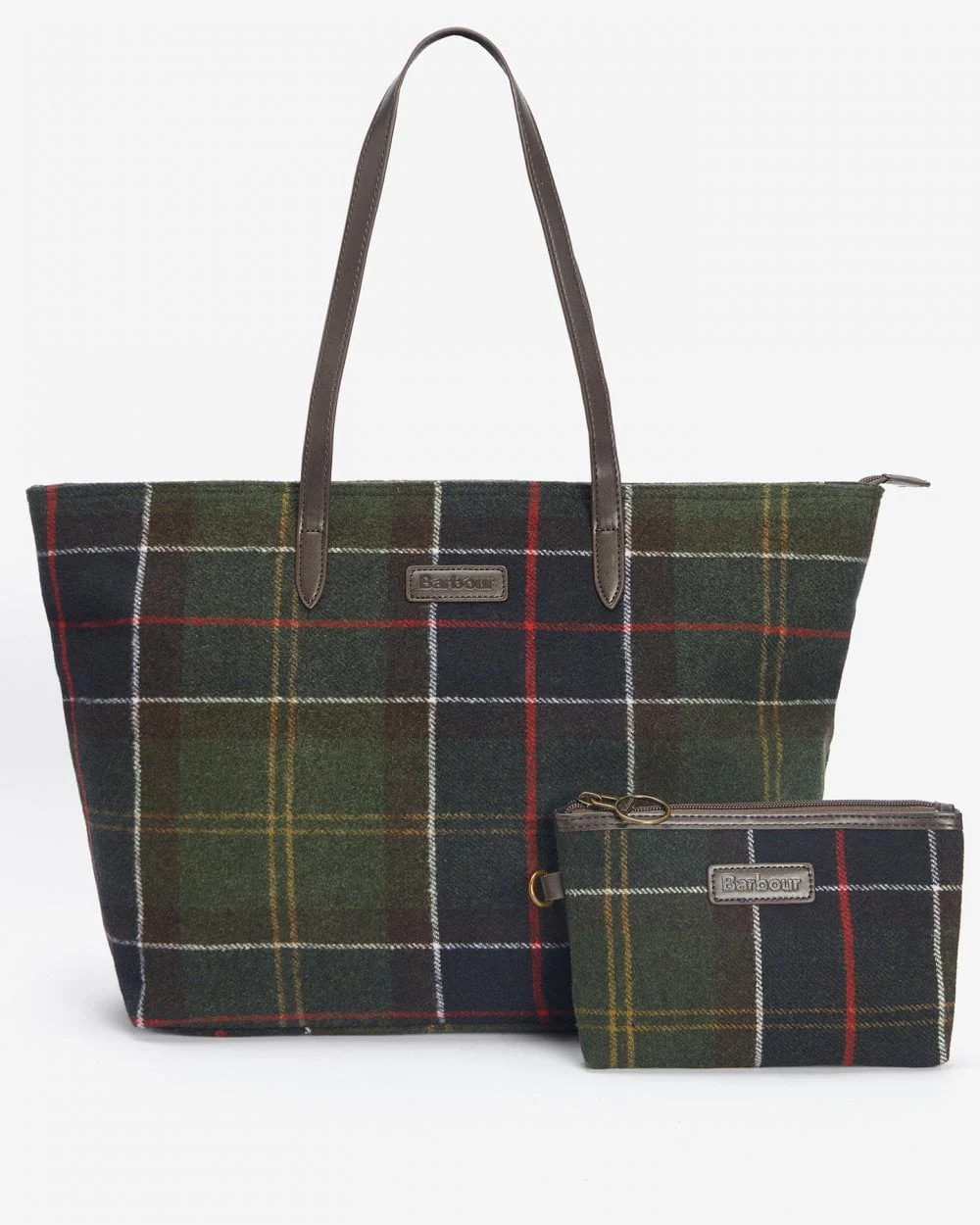 Barbour Witford Tartan Womens Tote - Image 3
