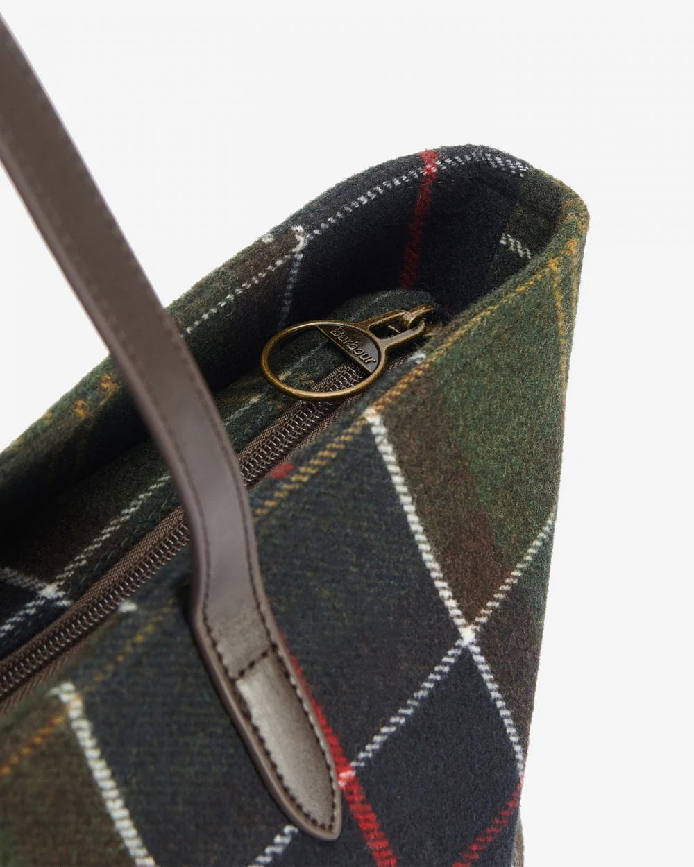 Barbour Witford Tartan Womens Tote - Image 5